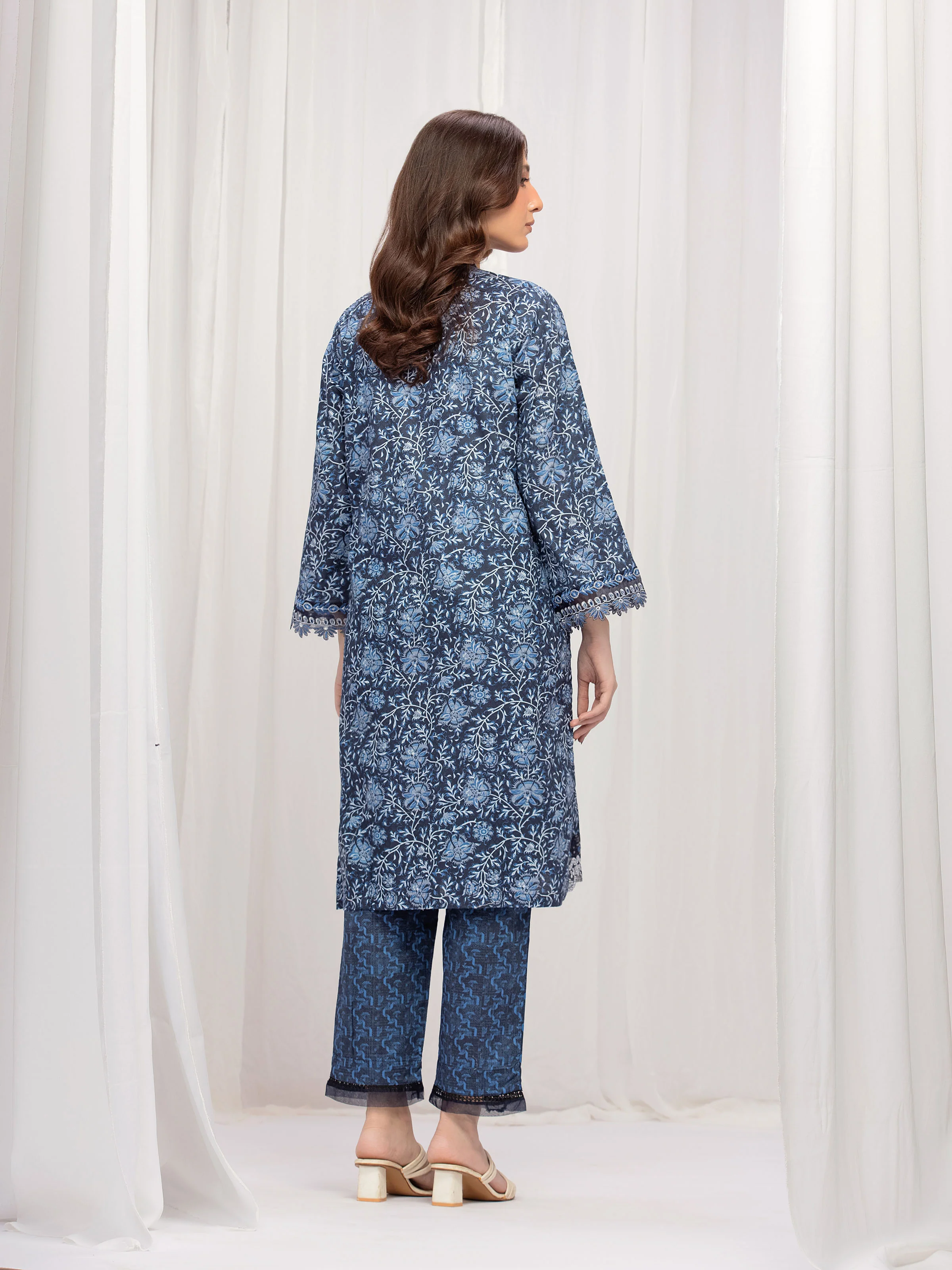 Pret Embroidered Lawn Co-Ord Set - EWTKE5-81690ST - Image 6