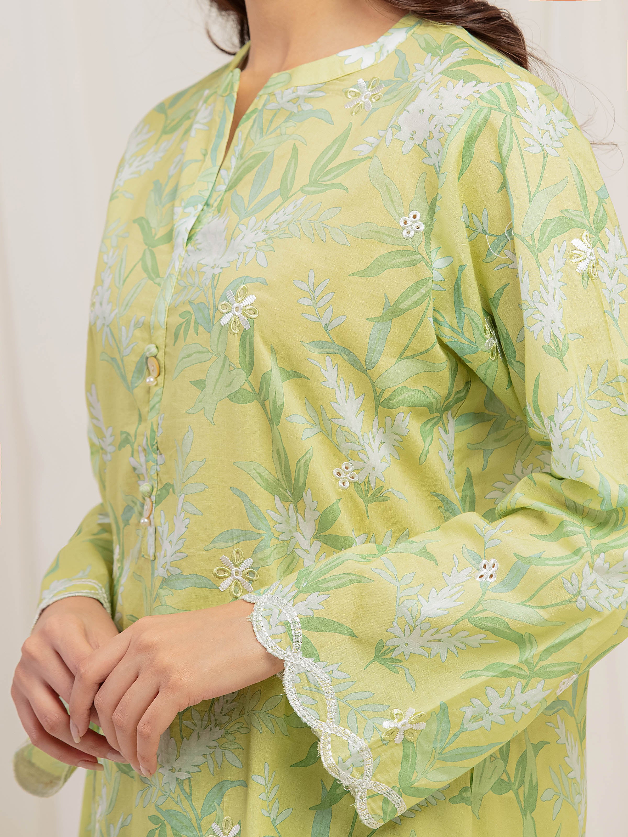 Pret Embroidered Lawn Co-Ord Set - EWTKE5-81861ST - Image 5