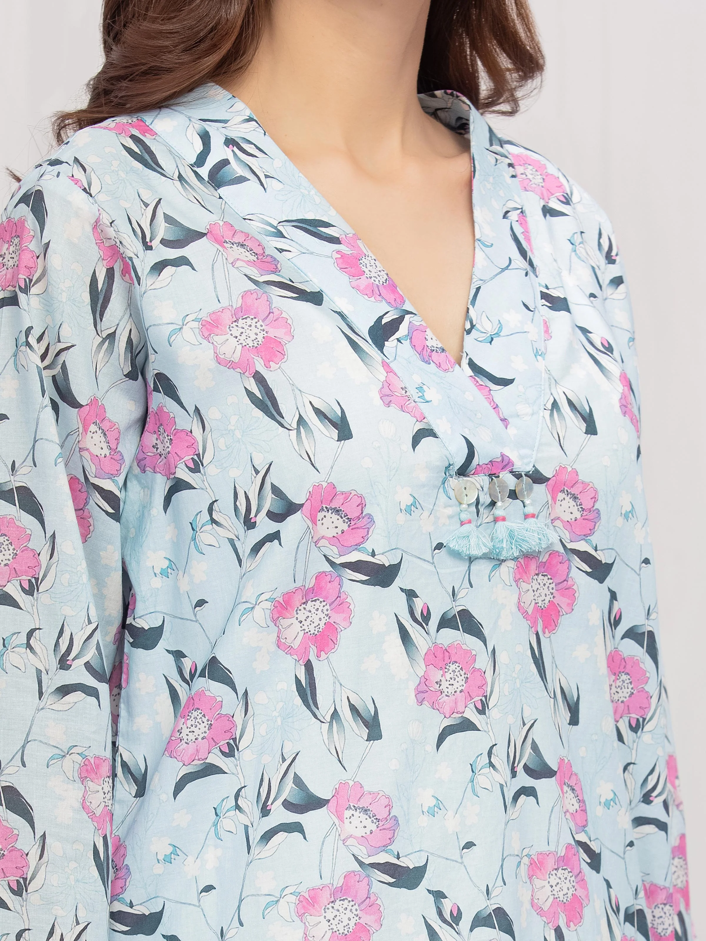 Pret Embroidered Lawn Co-ord Set - EWTKE5-81903ST - Image 4