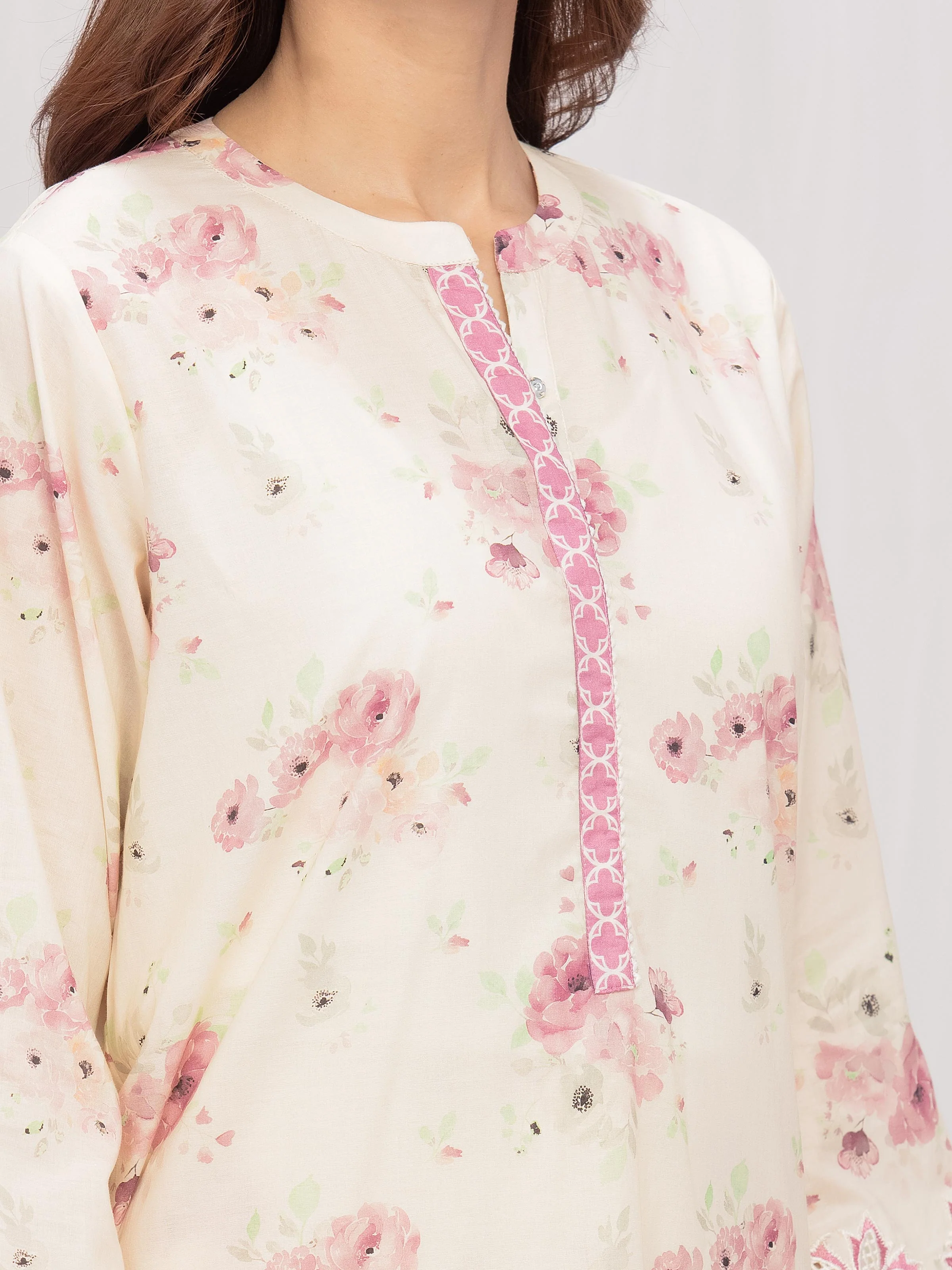 Pret Embroidered Lawn Co-Ord Set - EWTKE5-81904ST - Image 3