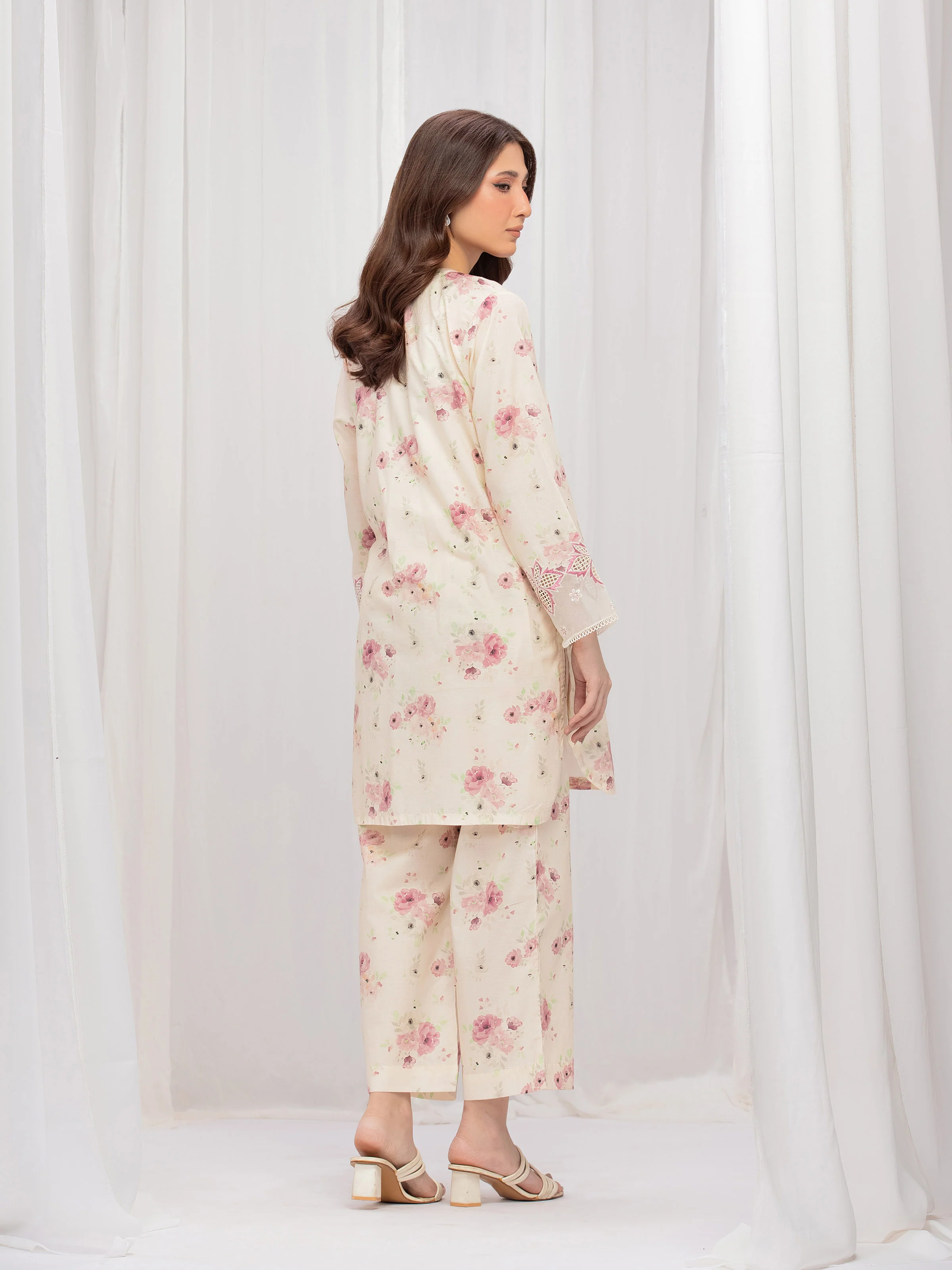 Pret Embroidered Lawn Co-Ord Set - EWTKE5-81904ST - Image 6