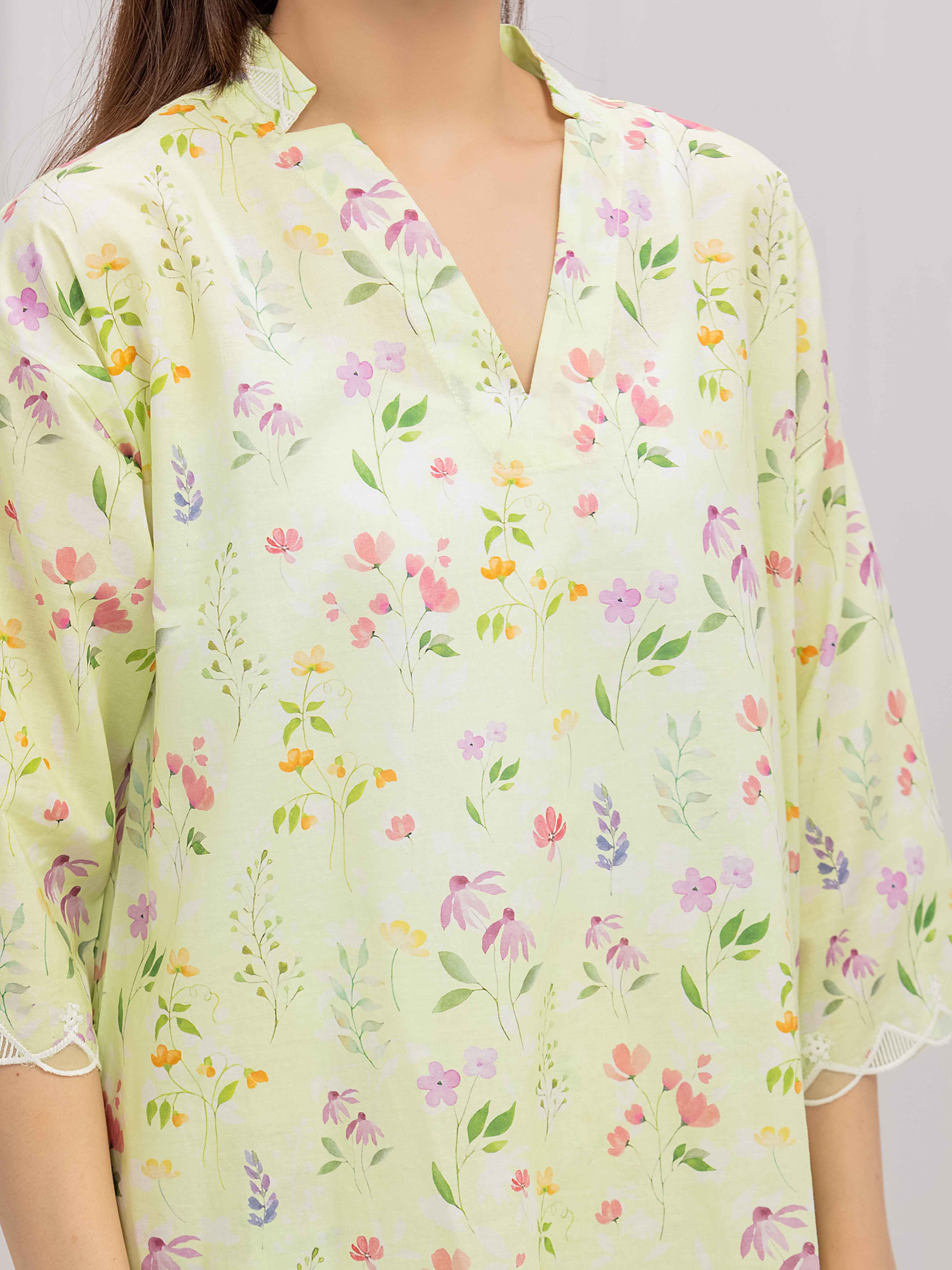 Pret Embroidered Lawn Co-ord Set - EWTKE5-81905ST - Image 3