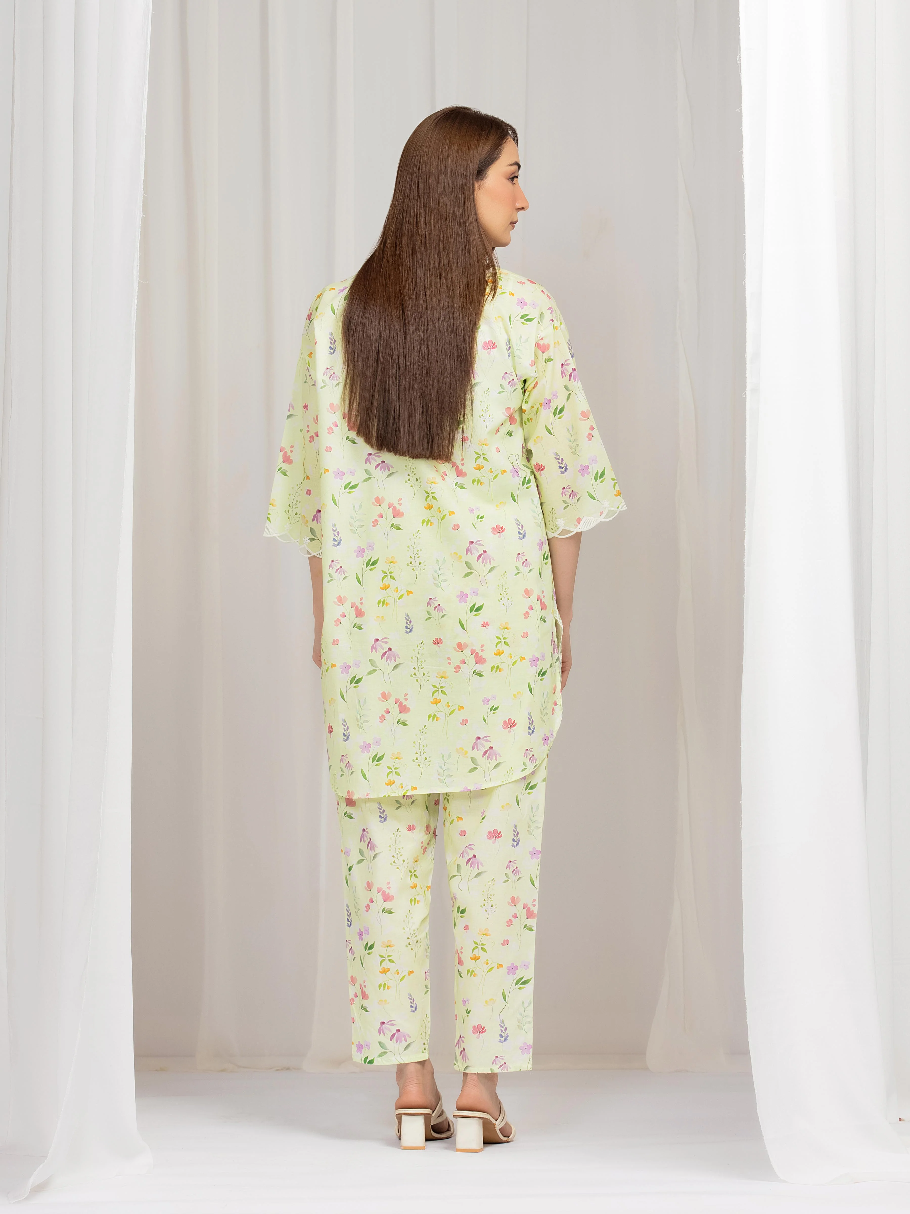 Pret Embroidered Lawn Co-ord Set - EWTKE5-81905ST - Image 5