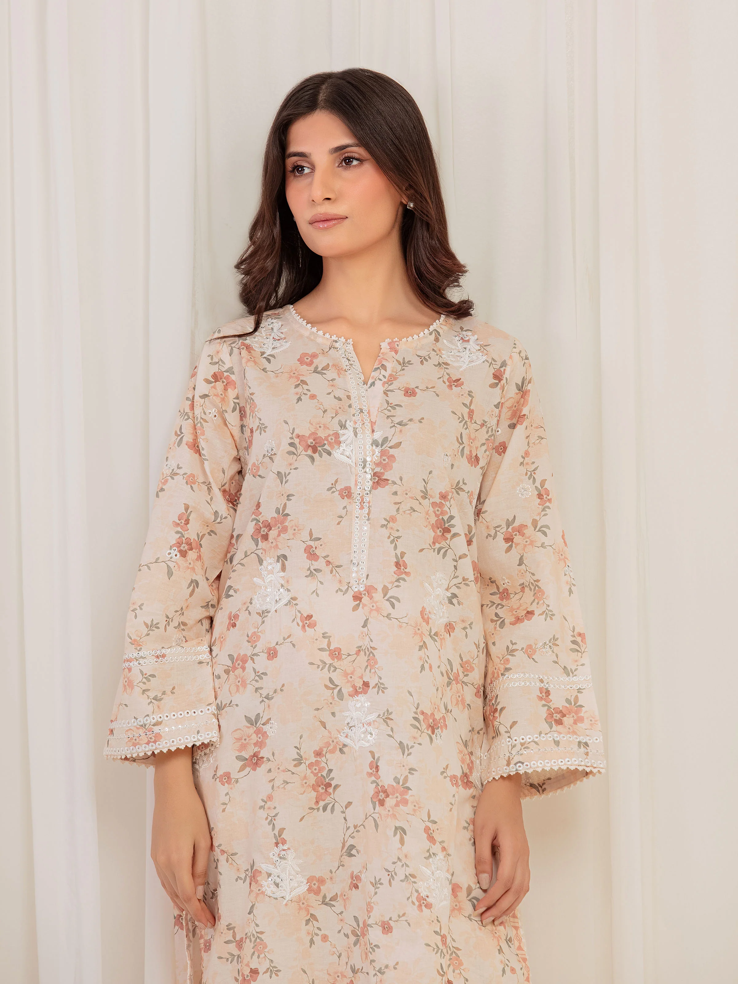 Pret Embroidered Lawn Co-ord Set - EWTKE5-81907ST - Image 2