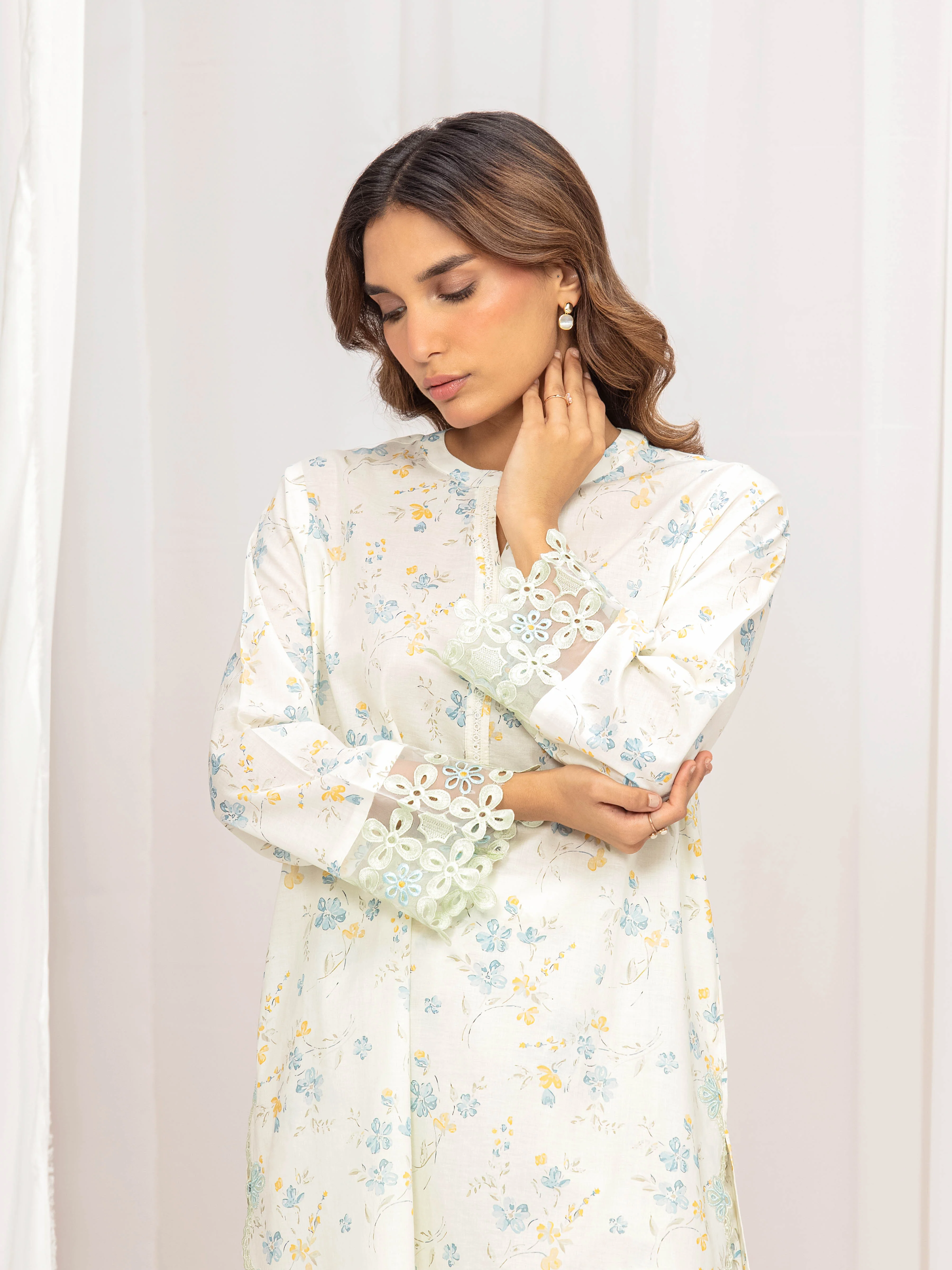Pret Embroidered Lawn Co-ord Set - EWTKE5-81908ST - Image 2