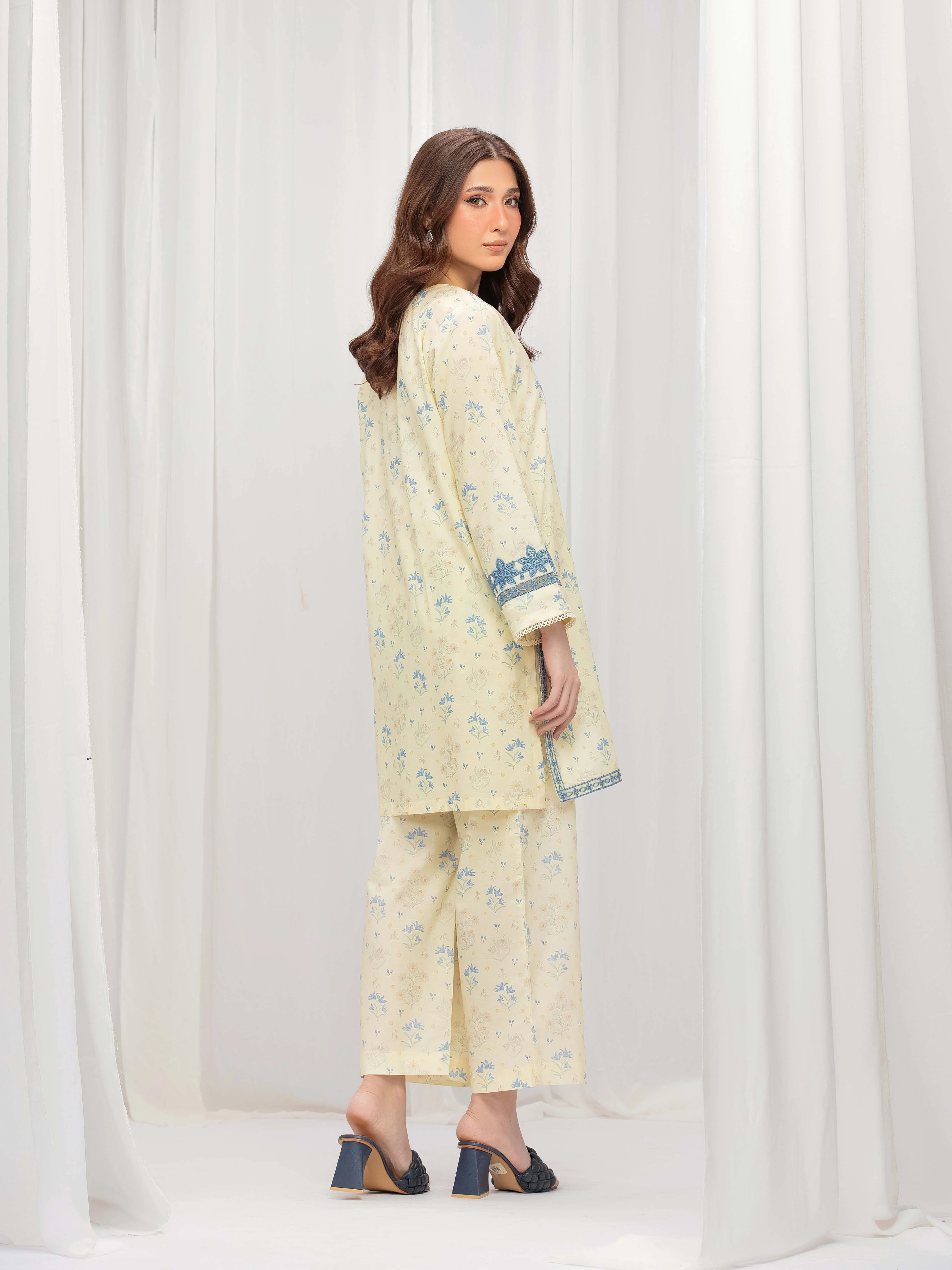 Pret Embroidered Lawn Co-ord Set - EWTKE5-81909ST - Image 6