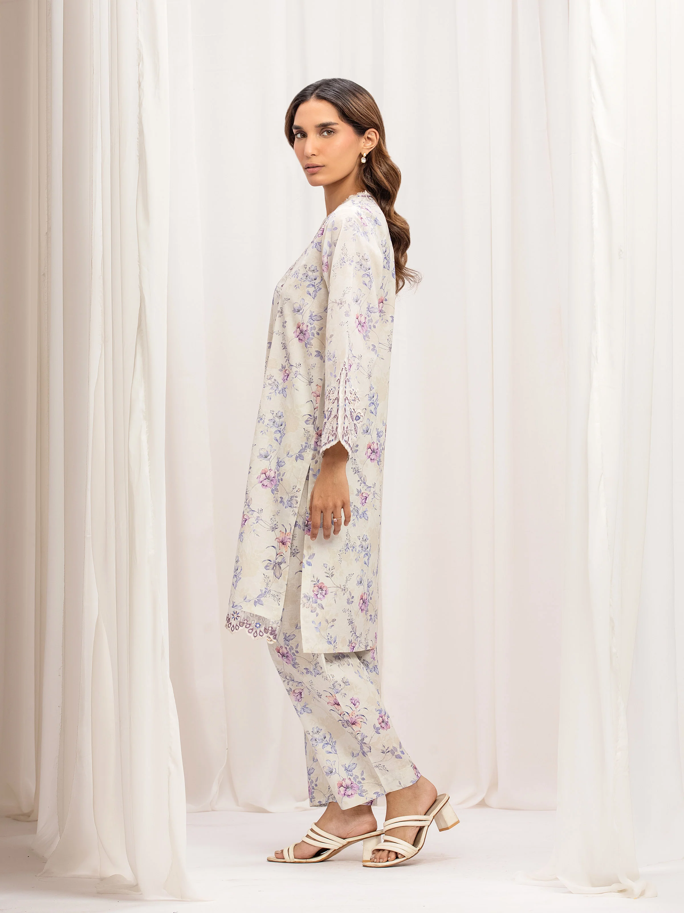Pret Embroidered Lawn Co-ord Set - EWTKE5-82386ST - Image 5