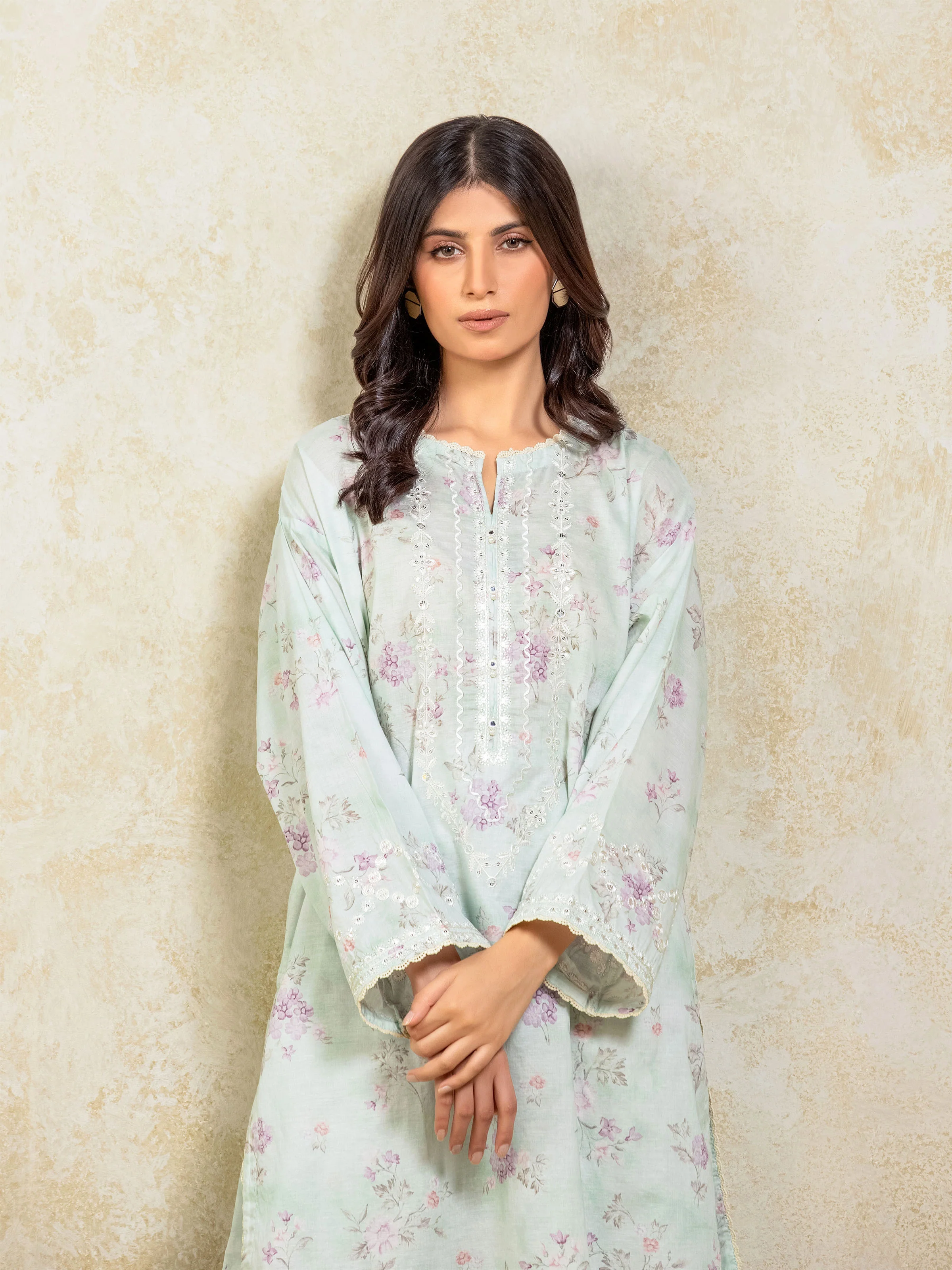 Pret Embroidered Lawn Co-ord Set - EWTKE5-82387ST - Image 2