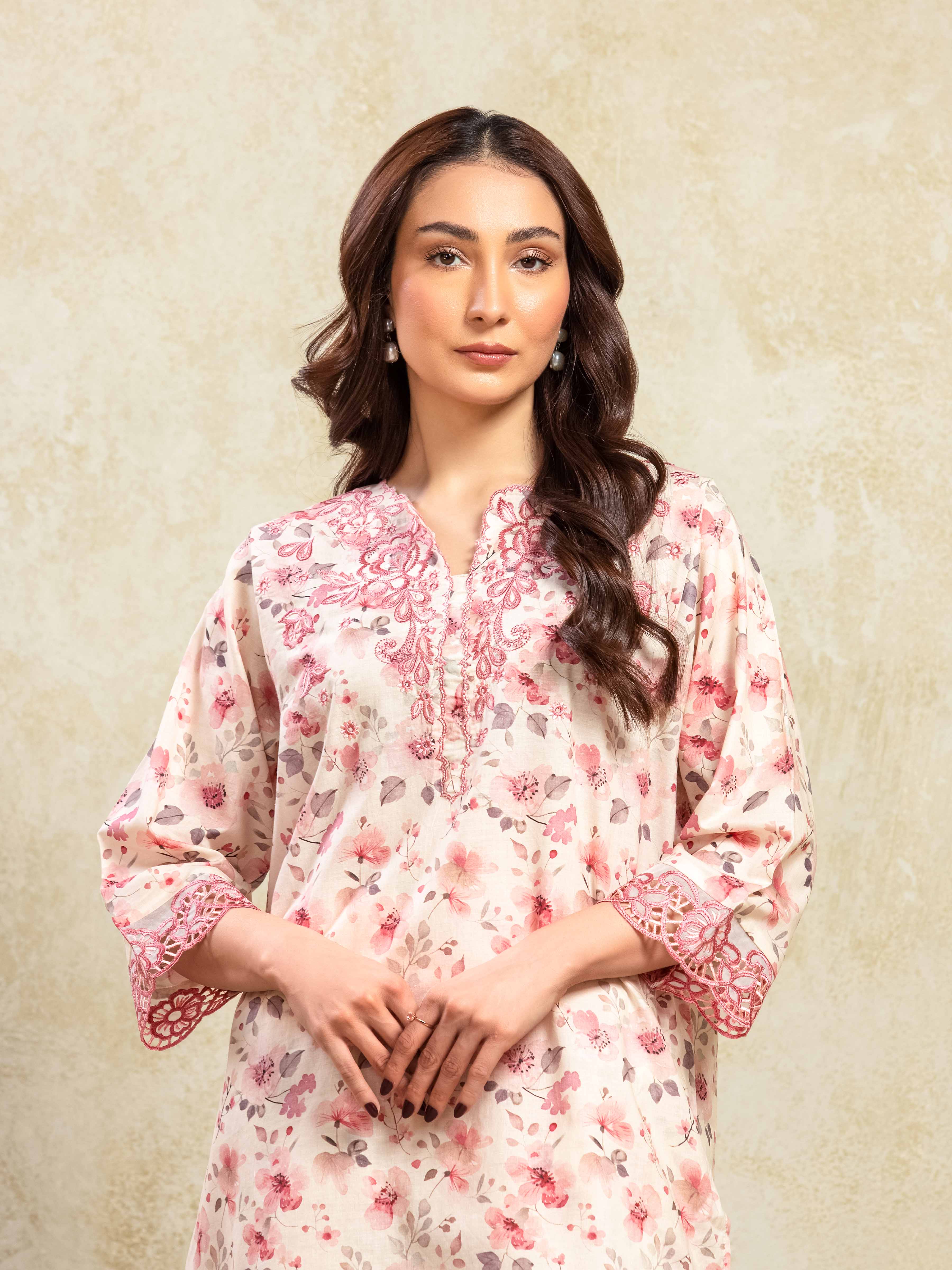 Pret Embroidered Lawn Co-ord Set - EWTKE5-82392ST - Image 2