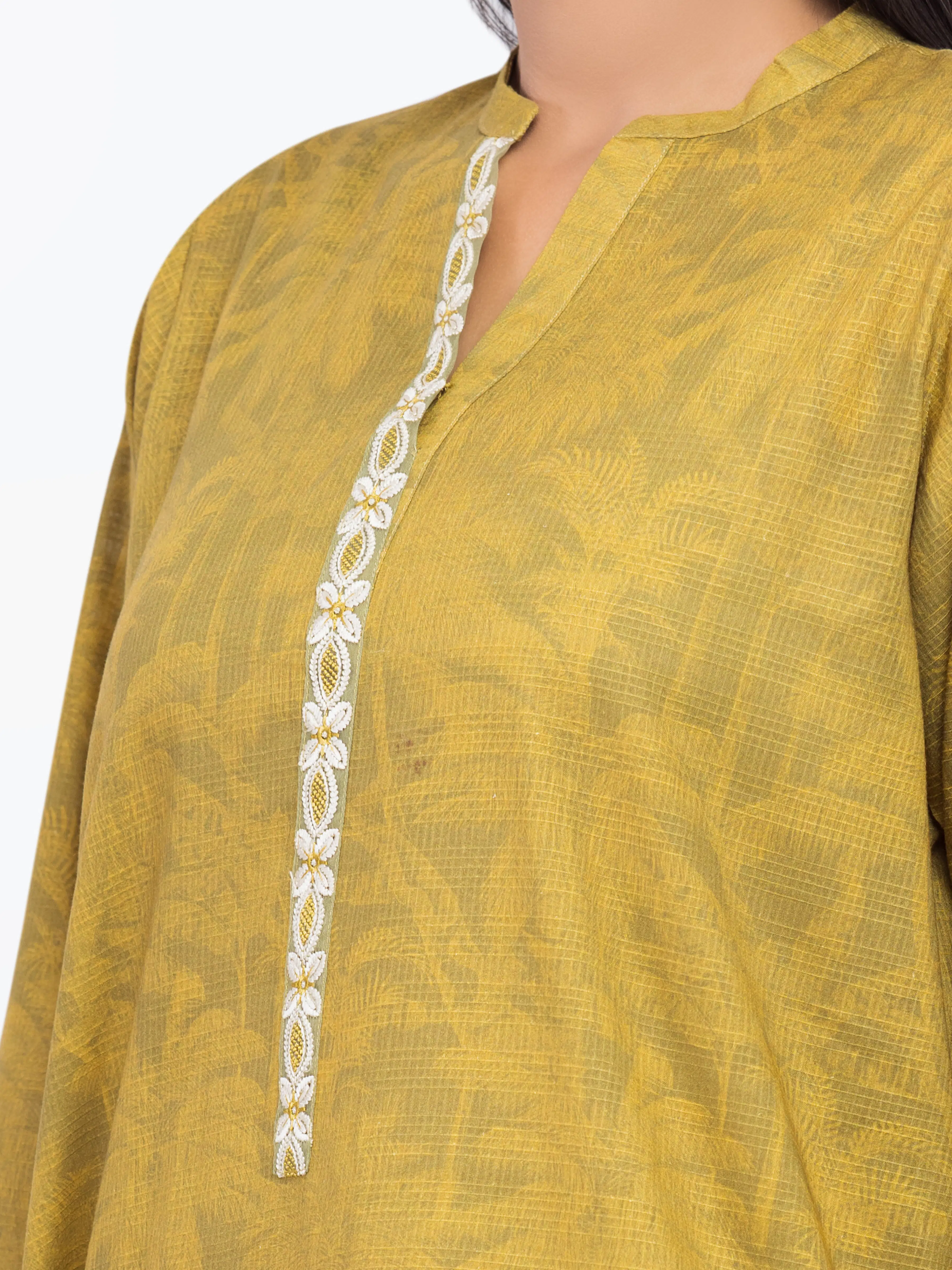 Pret Embroidered Lawn Slub Co-Ord Set - EWTKE5-81682ST - Image 3