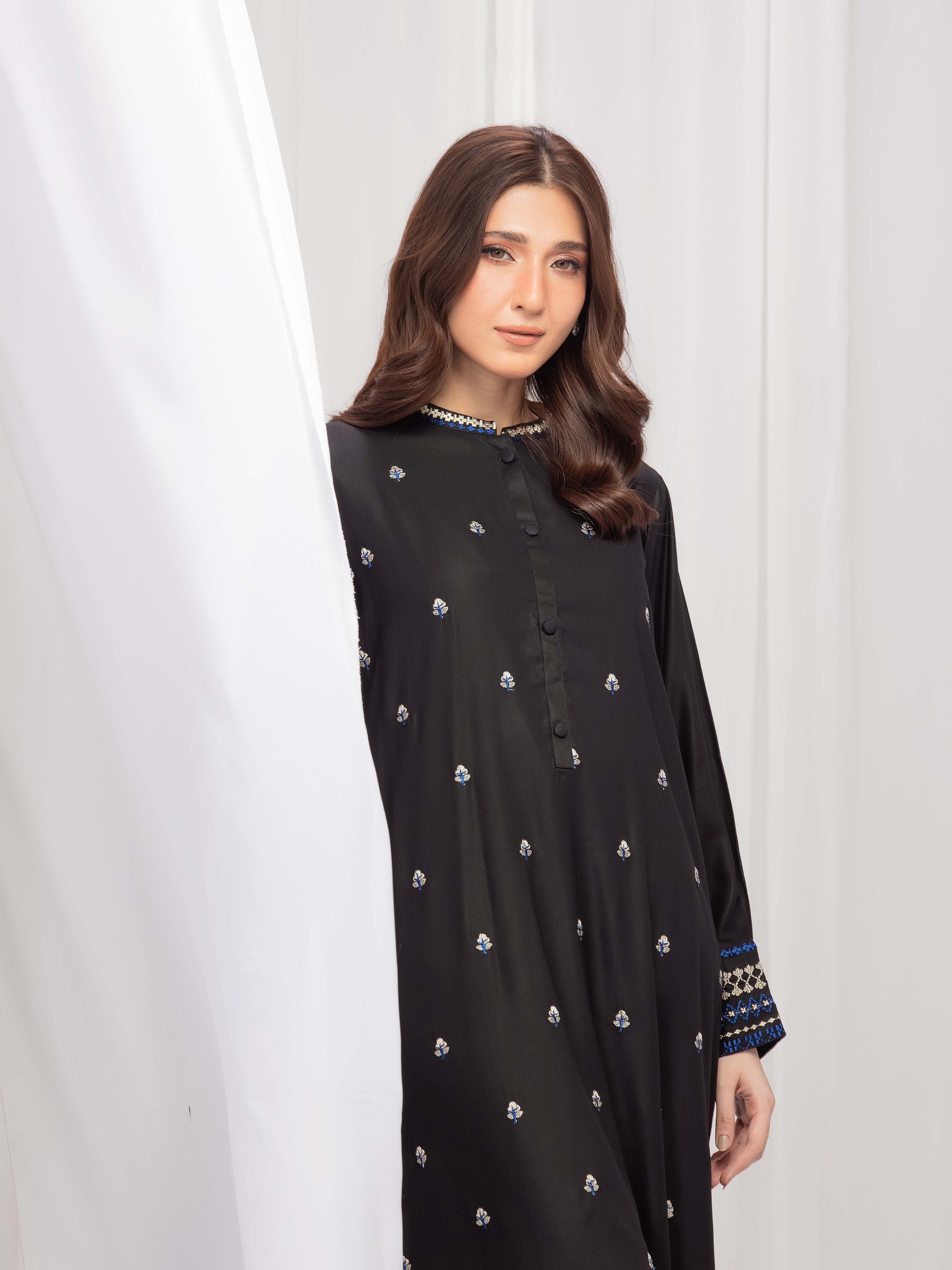 Pret Embroidered Marina Twill Viscose Co-Ord Set - EWTKE24-81540ST - Image 2