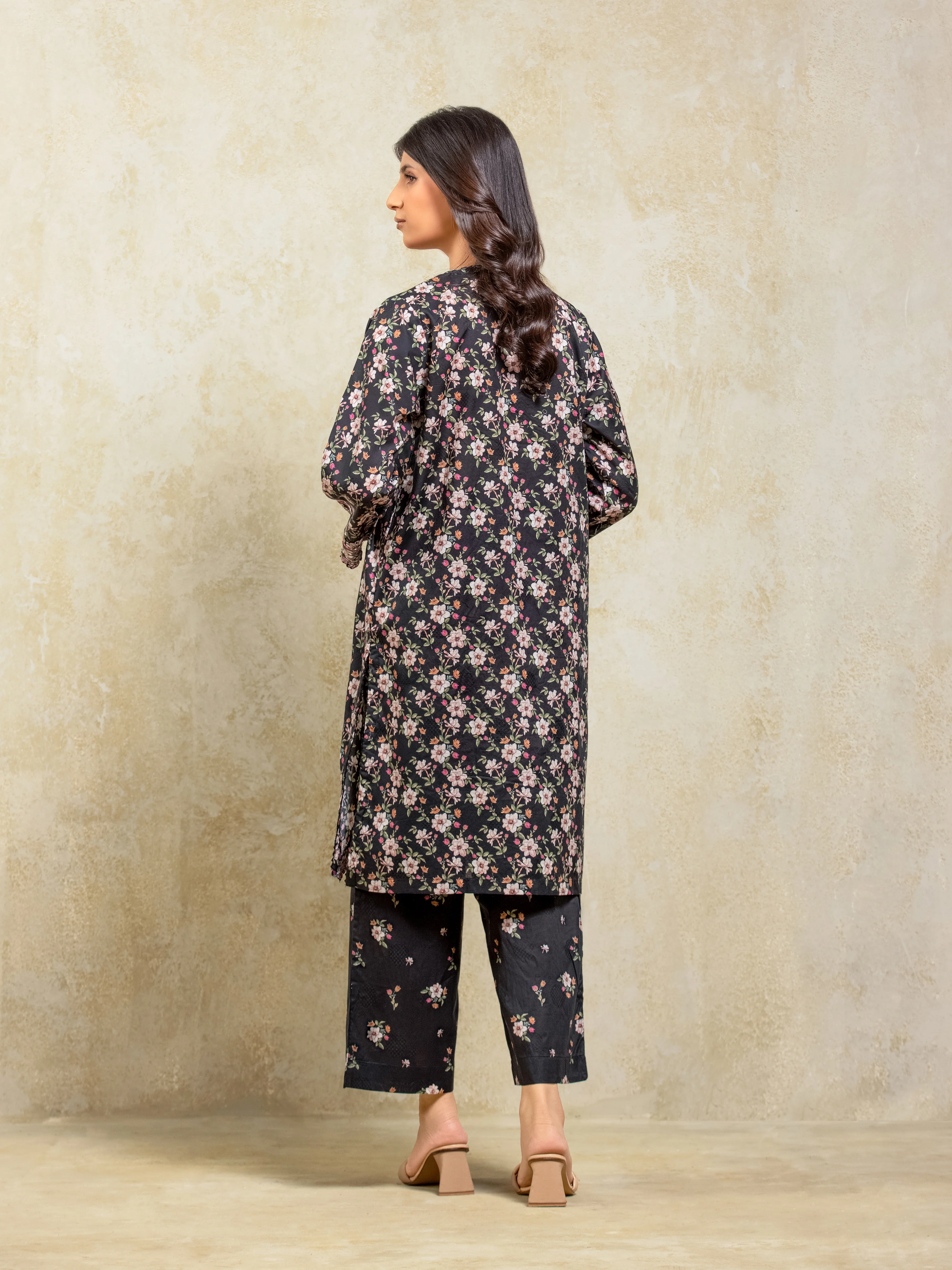 Pret Embroidered Self Jacquard Co-Ord Set - EWTKE5-81668ST - Image 5