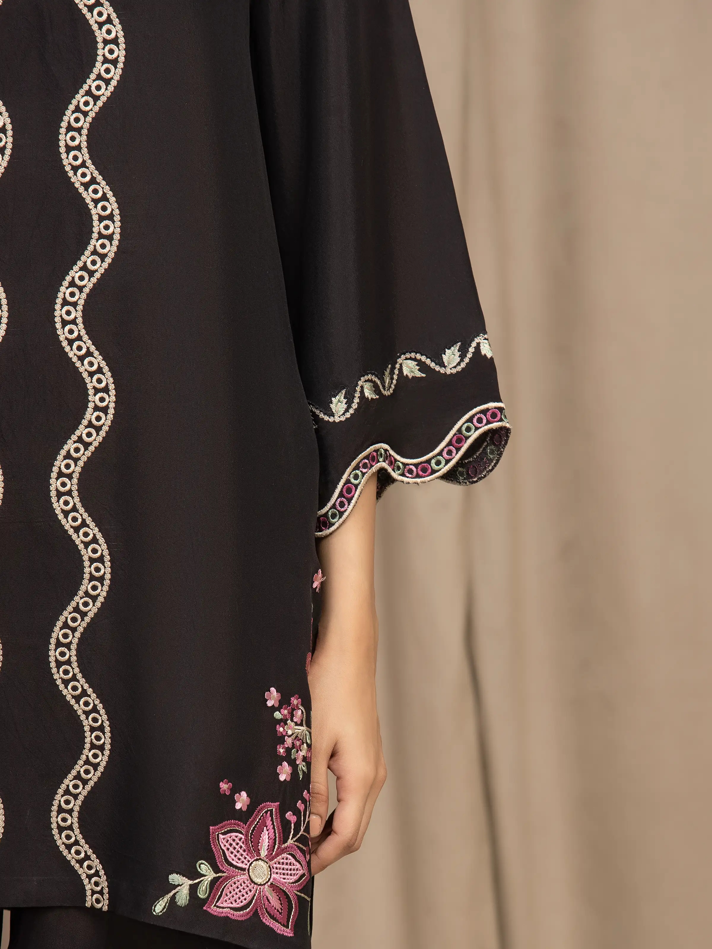 Pret Embroidered Viscose Co-Ord Set - EWTKED5-84066ST - Image 3