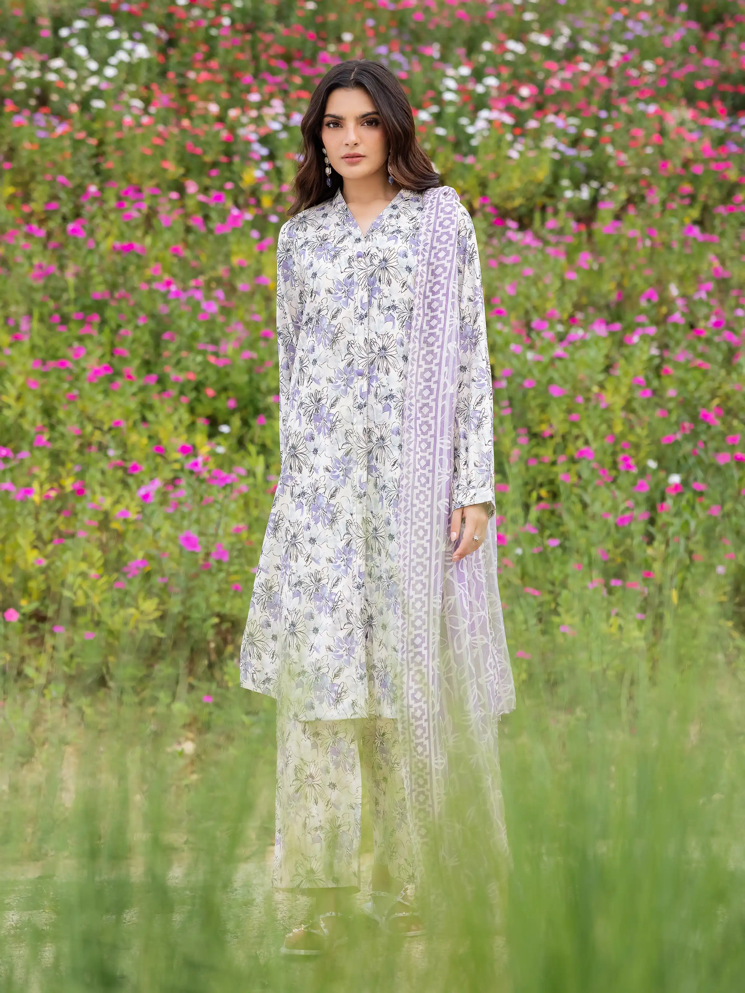 Pret Printed Cambric Suit - EWTKP5-81714-3P - Image 3