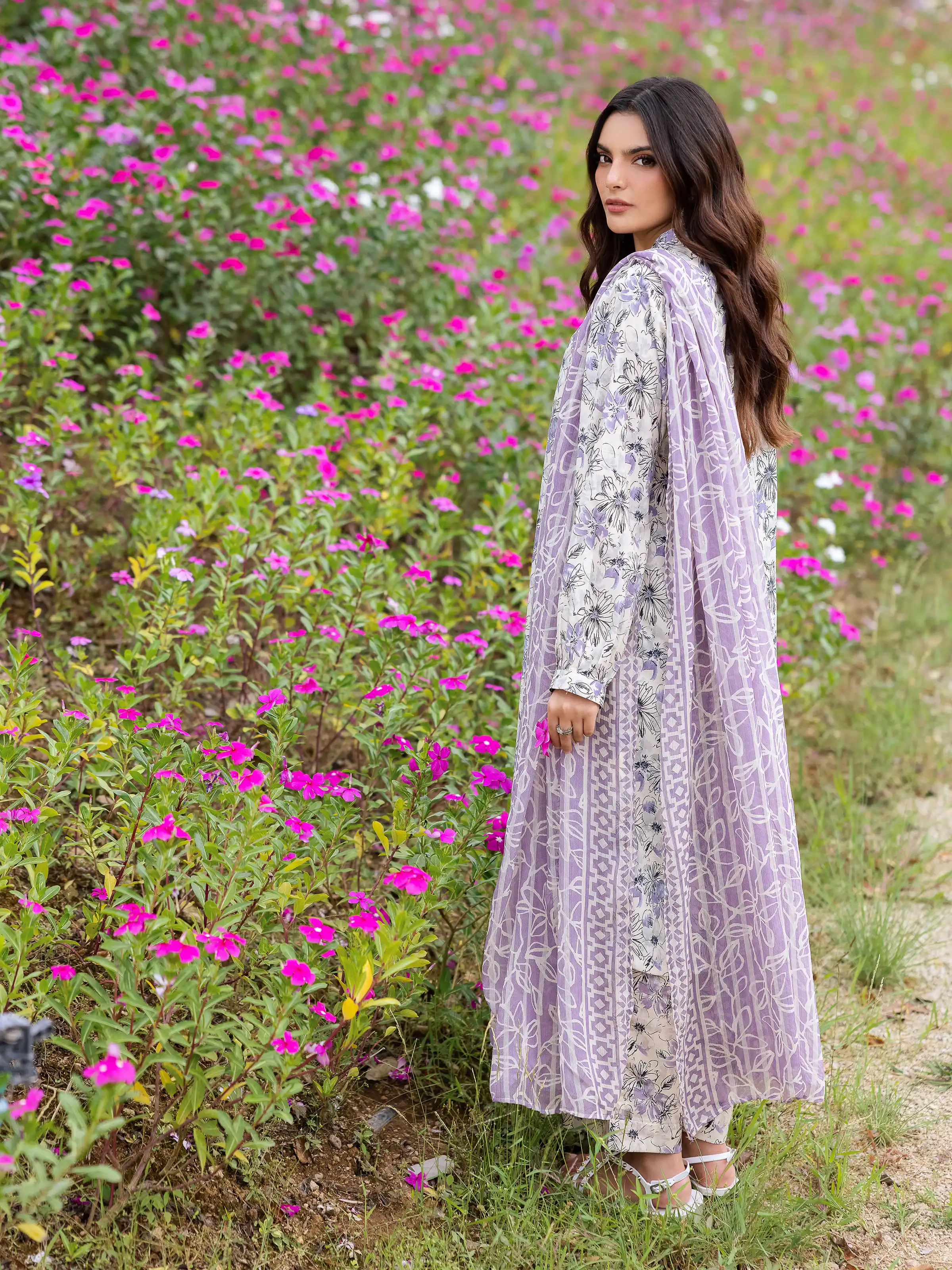 Pret Printed Cambric Suit - EWTKP5-81714-3P - Image 5