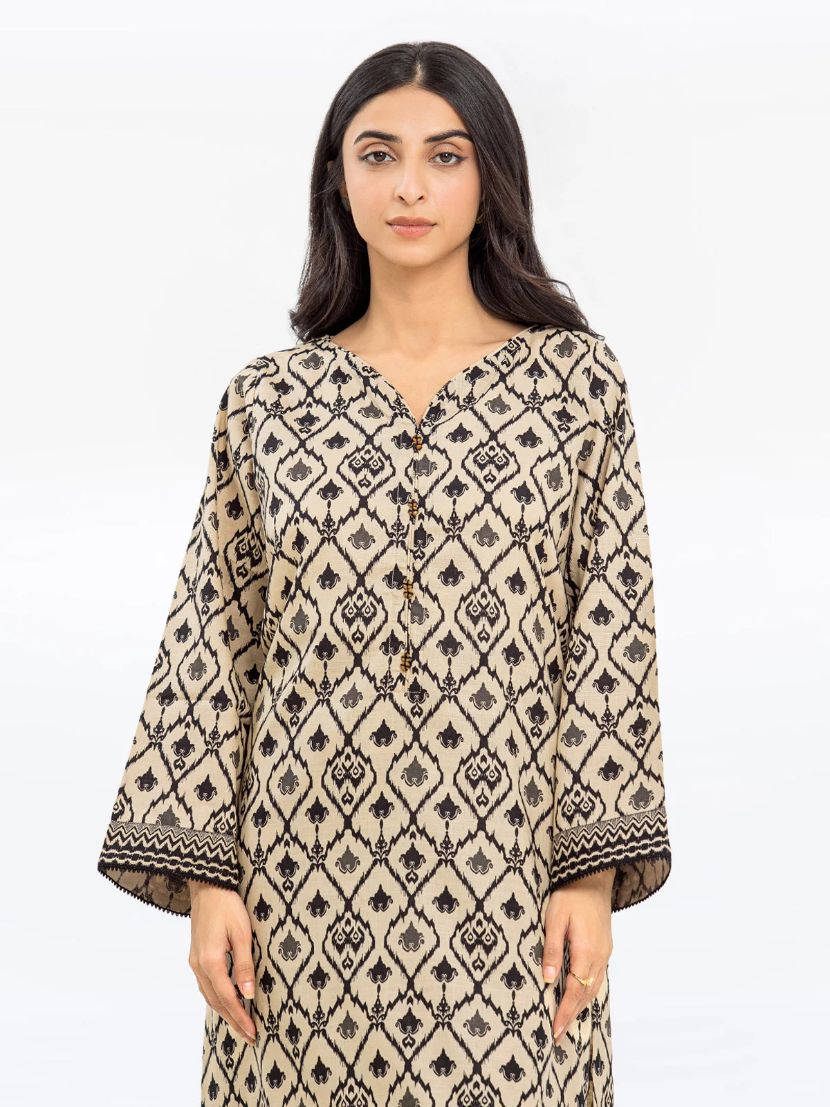 Pret Printed Khaddar Shirt Trouser - EWTKP24-69635ST - Image 2