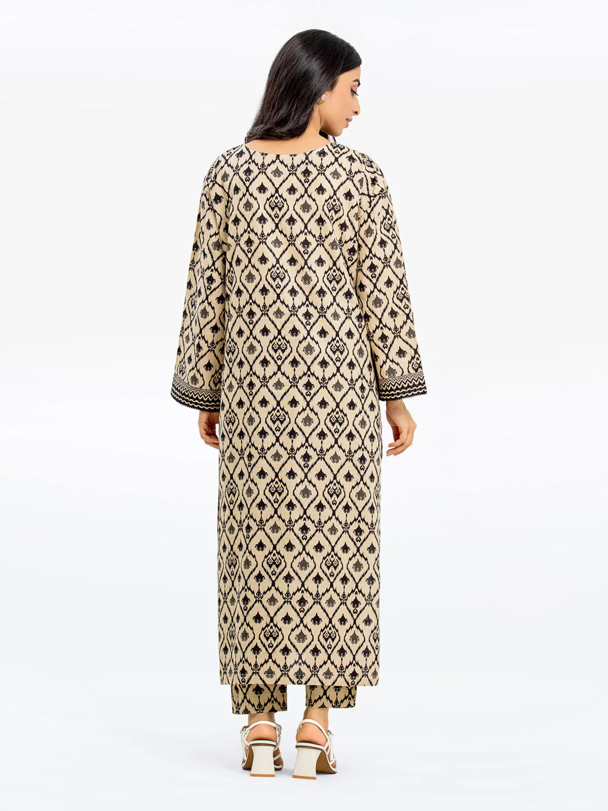 Pret Printed Khaddar Shirt Trouser - EWTKP24-69635ST - Image 6