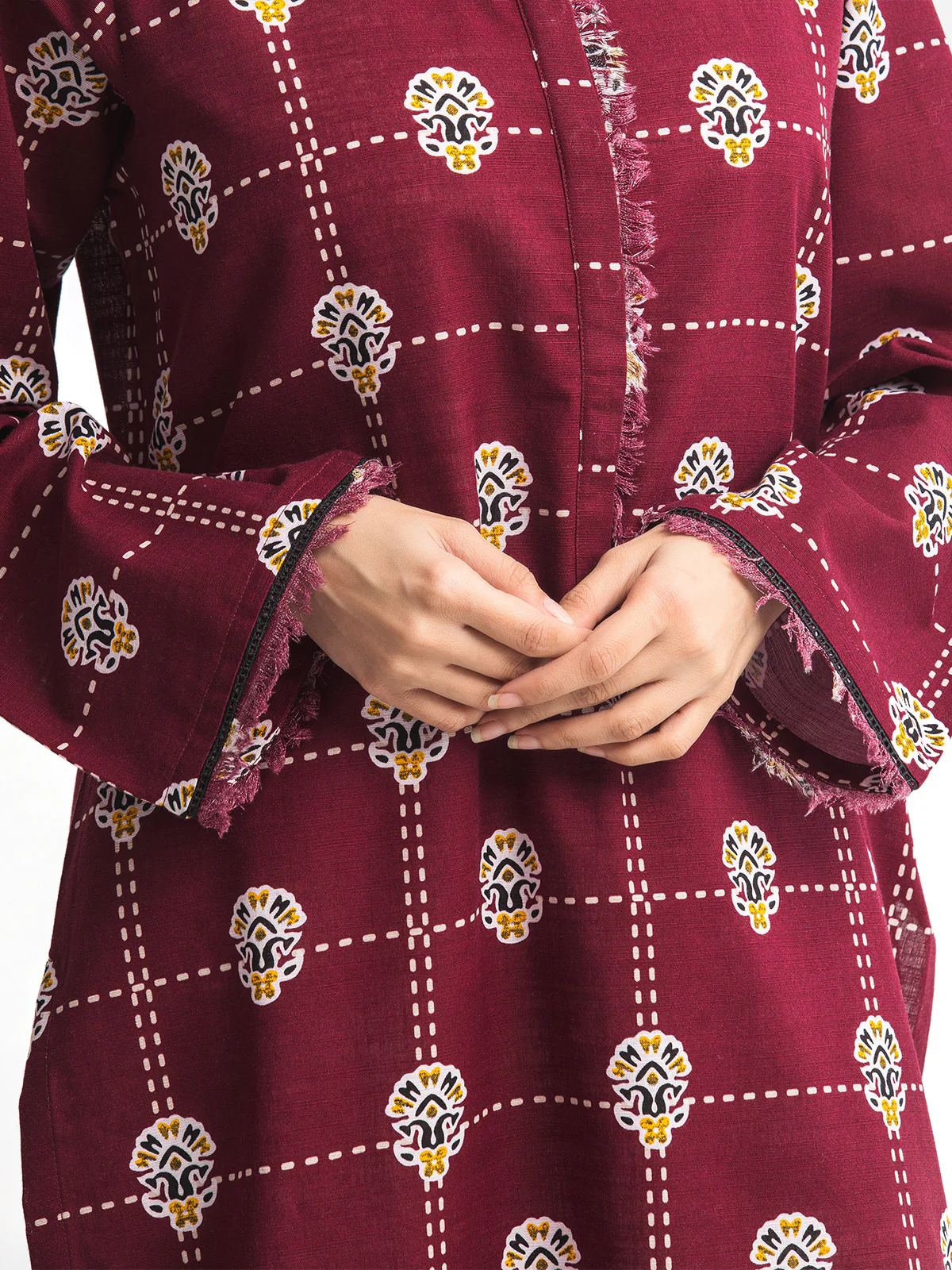 Pret Printed Khaddar Shirt Trouser - EWTKP24-69636ST - Image 5