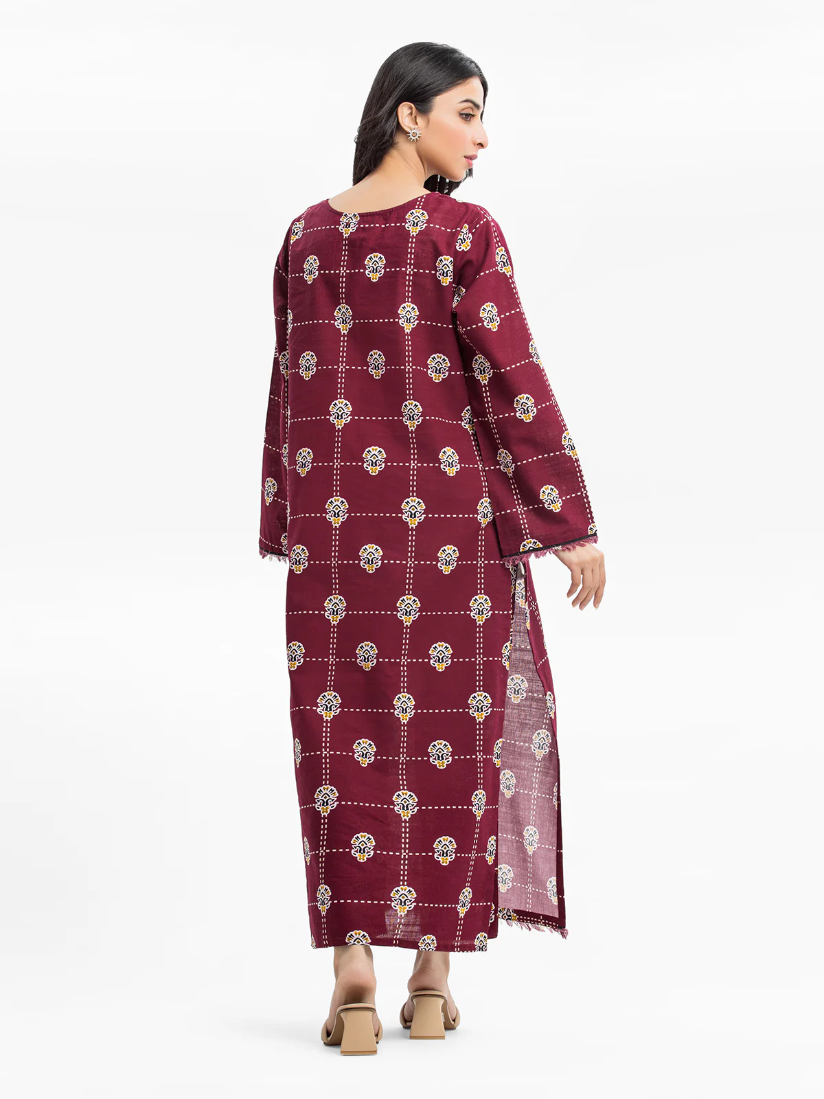 Pret Printed Khaddar Shirt Trouser - EWTKP24-69636ST - Image 6