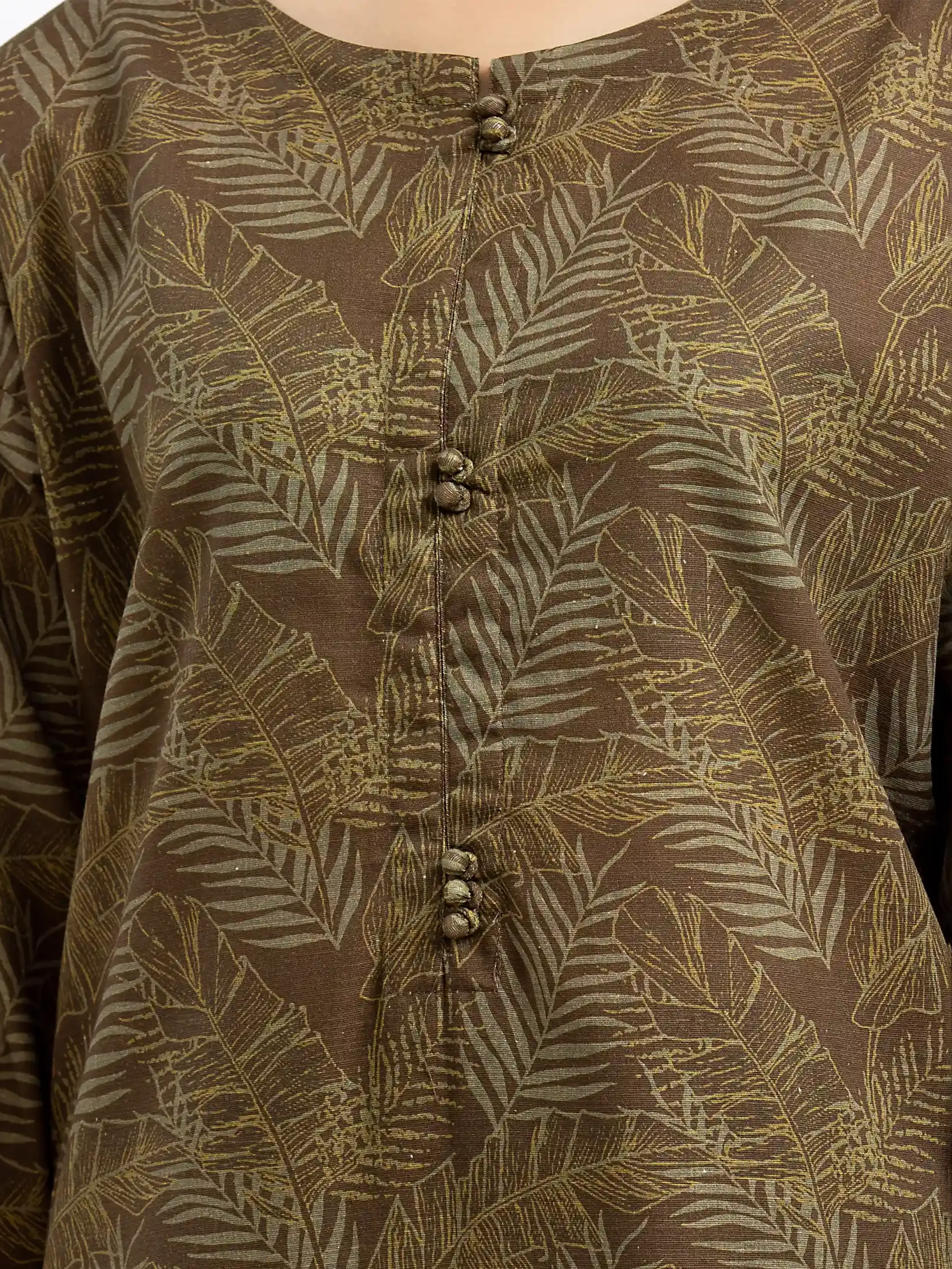 Pret Printed Khaddar Shirt Trouser - EWTKP24-81322ST - Image 2