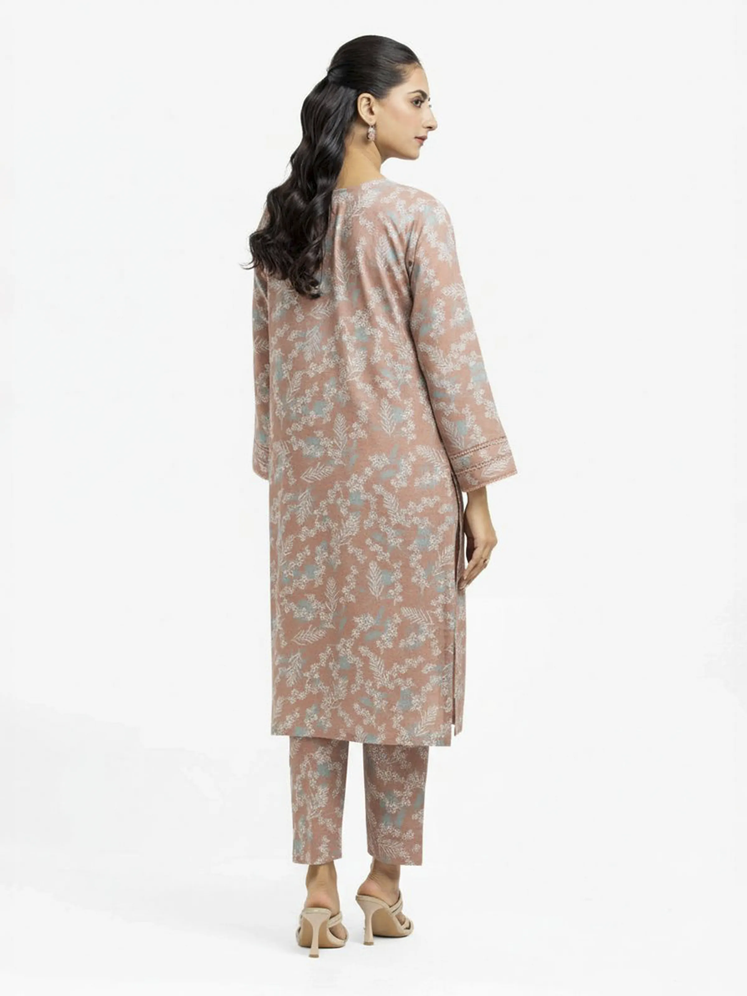 Pret Printed Khaddar Co-Ord Set - EWTKP24-81356ST - Image 3