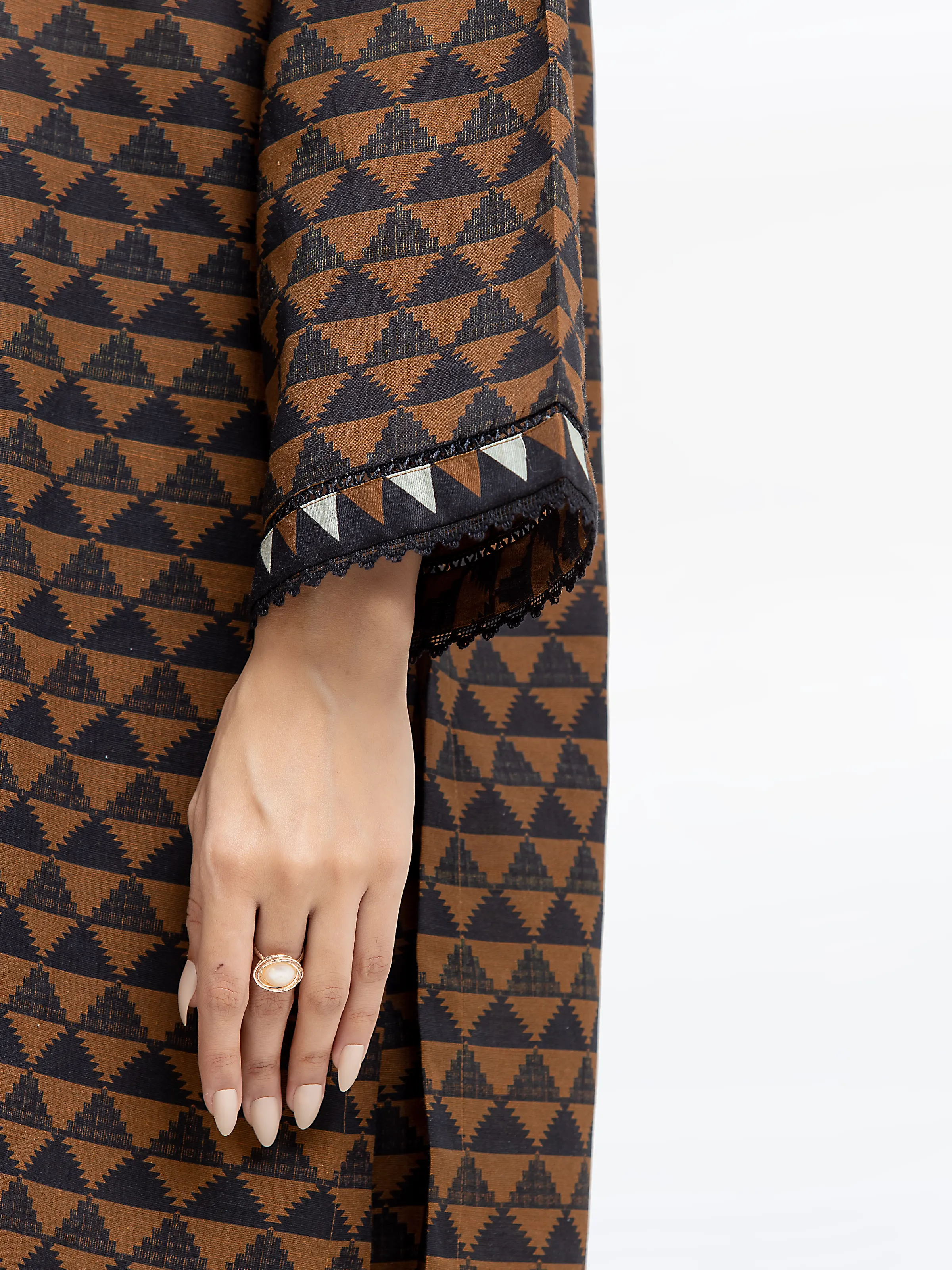 Pret Printed Khaddar Shirt Trouser - EWTKP24-81386ST - Image 4
