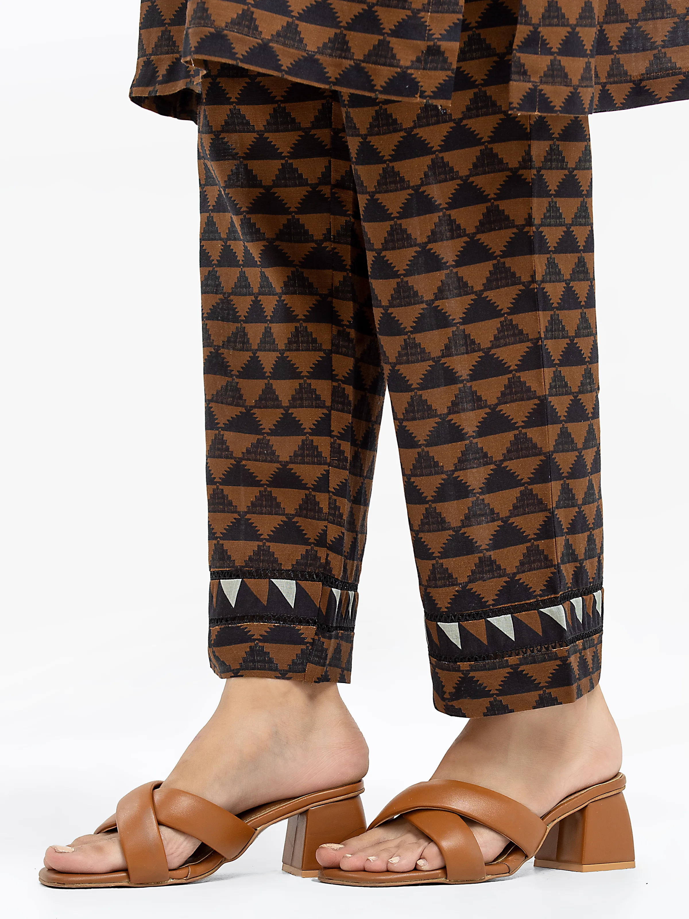 Pret Printed Khaddar Shirt Trouser - EWTKP24-81386ST - Image 5