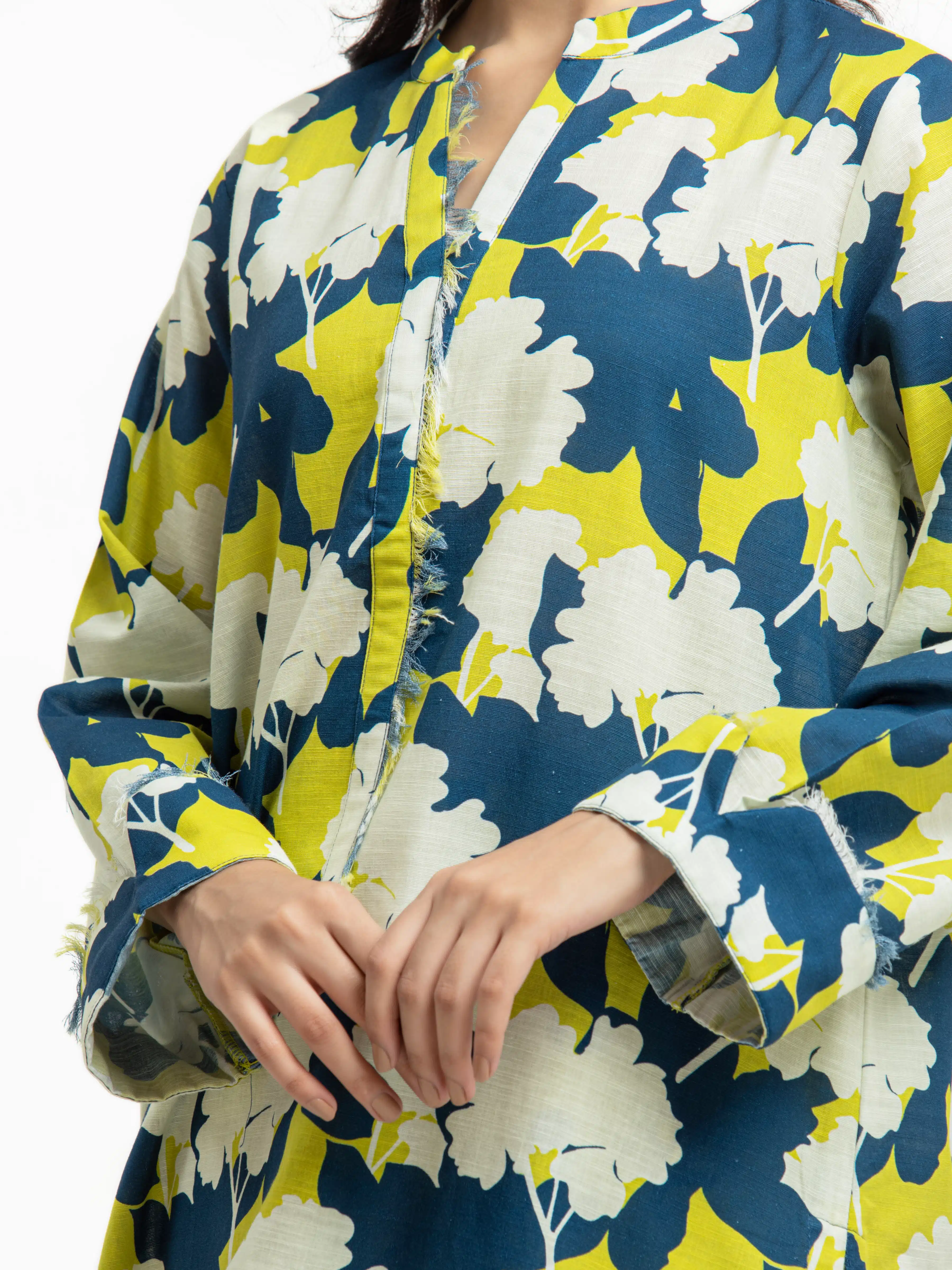 Pret Printed Khaddar Shirt Trouser - EWTKP24-81389ST - Image 2