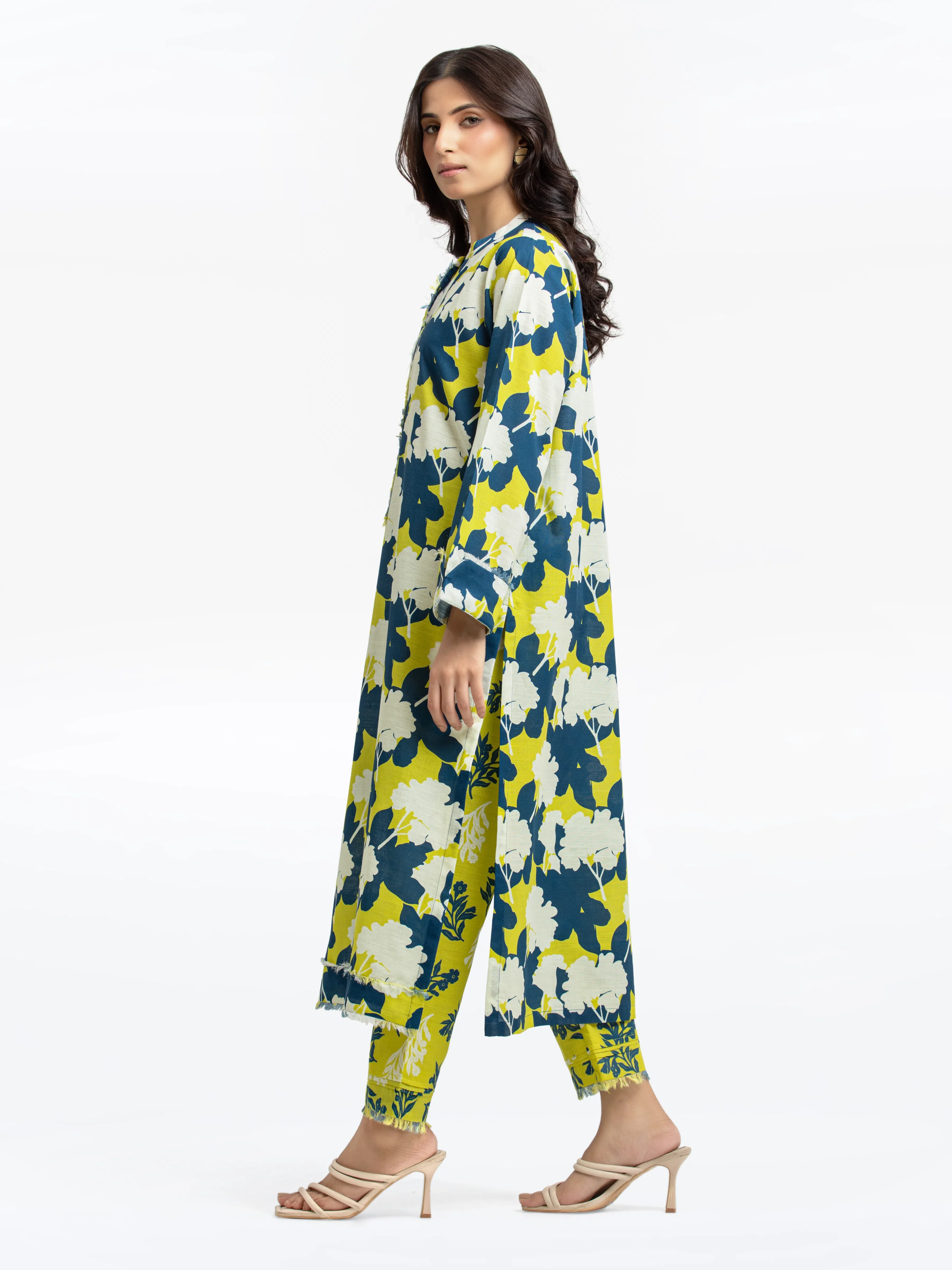 Pret Printed Khaddar Shirt Trouser - EWTKP24-81389ST - Image 3