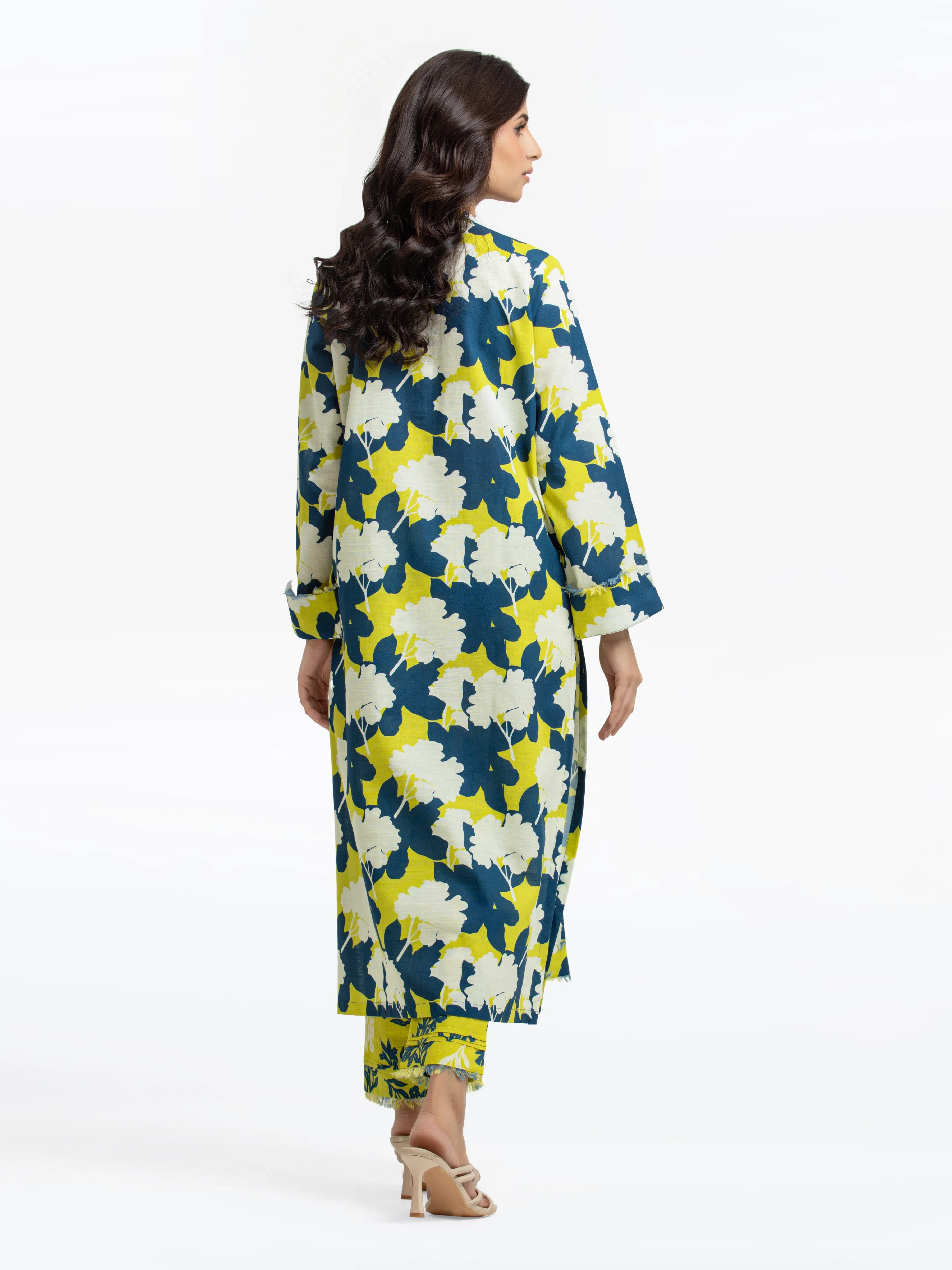 Pret Printed Khaddar Shirt Trouser - EWTKP24-81389ST - Image 4
