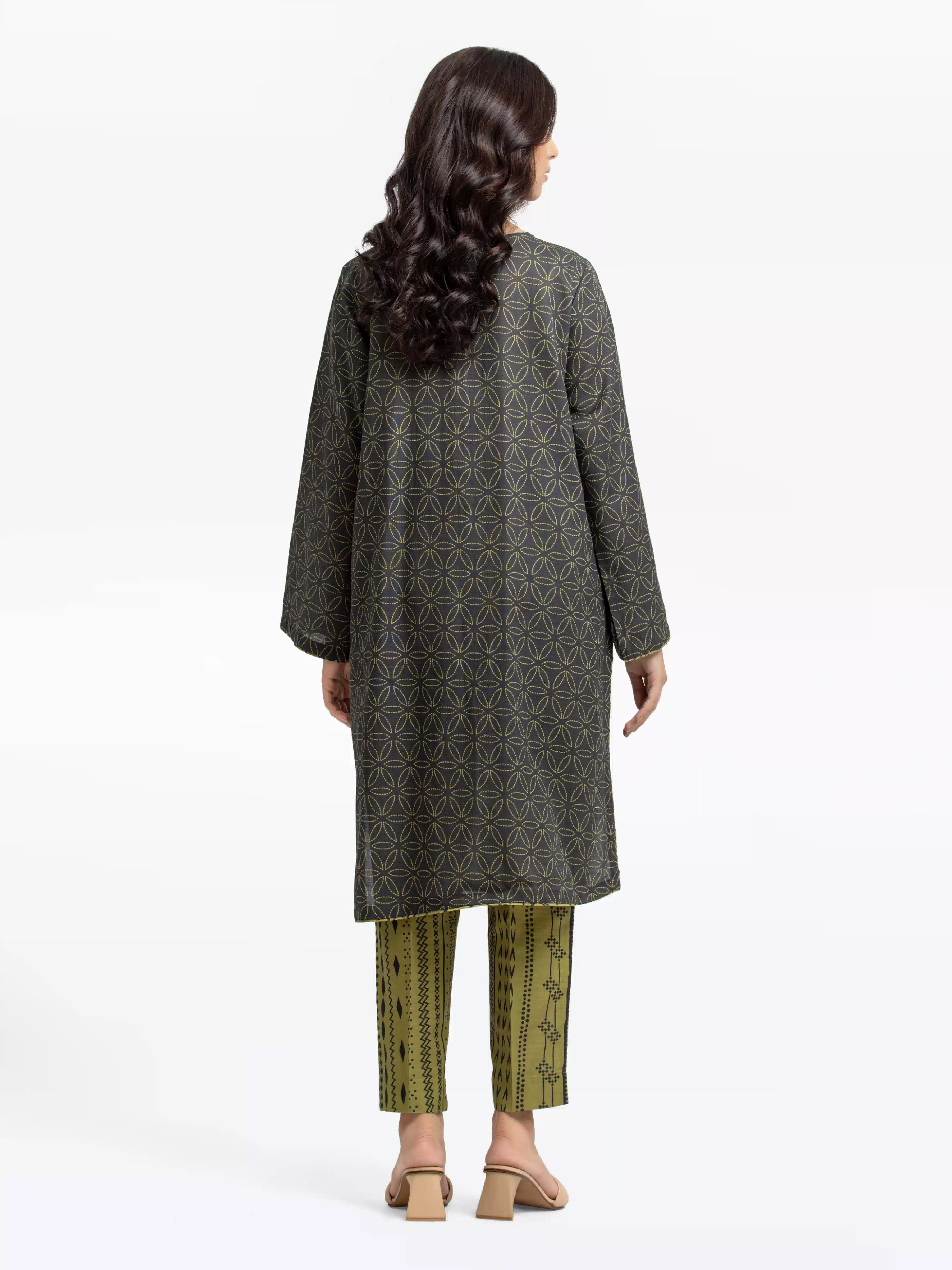 Pret Printed Khaddar Co-Ord Set - EWTKP24-81390ST - Image 4