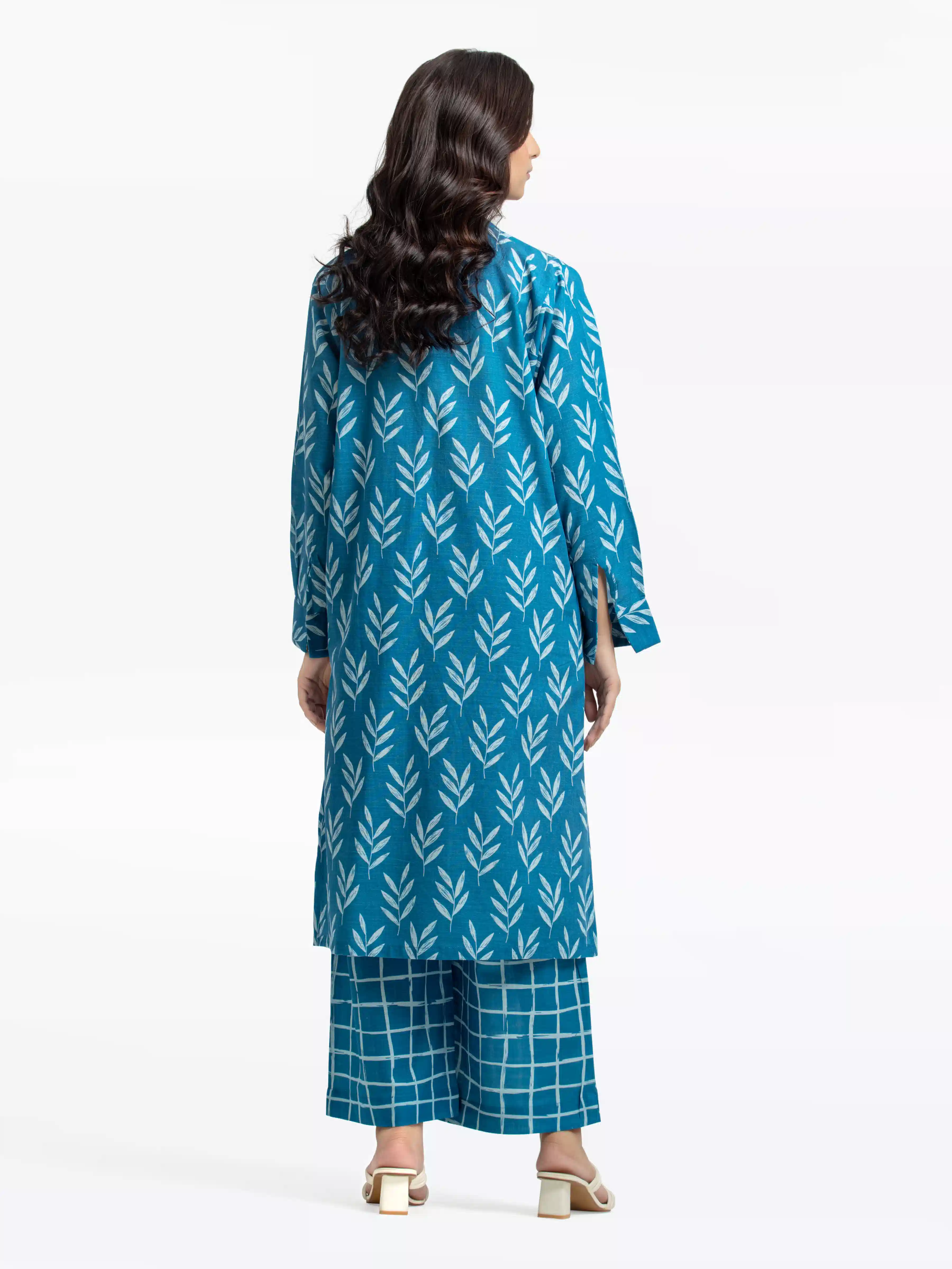 Pret Printed Khaddar Shirt Trouser - EWTKP24-81391ST - Image 4