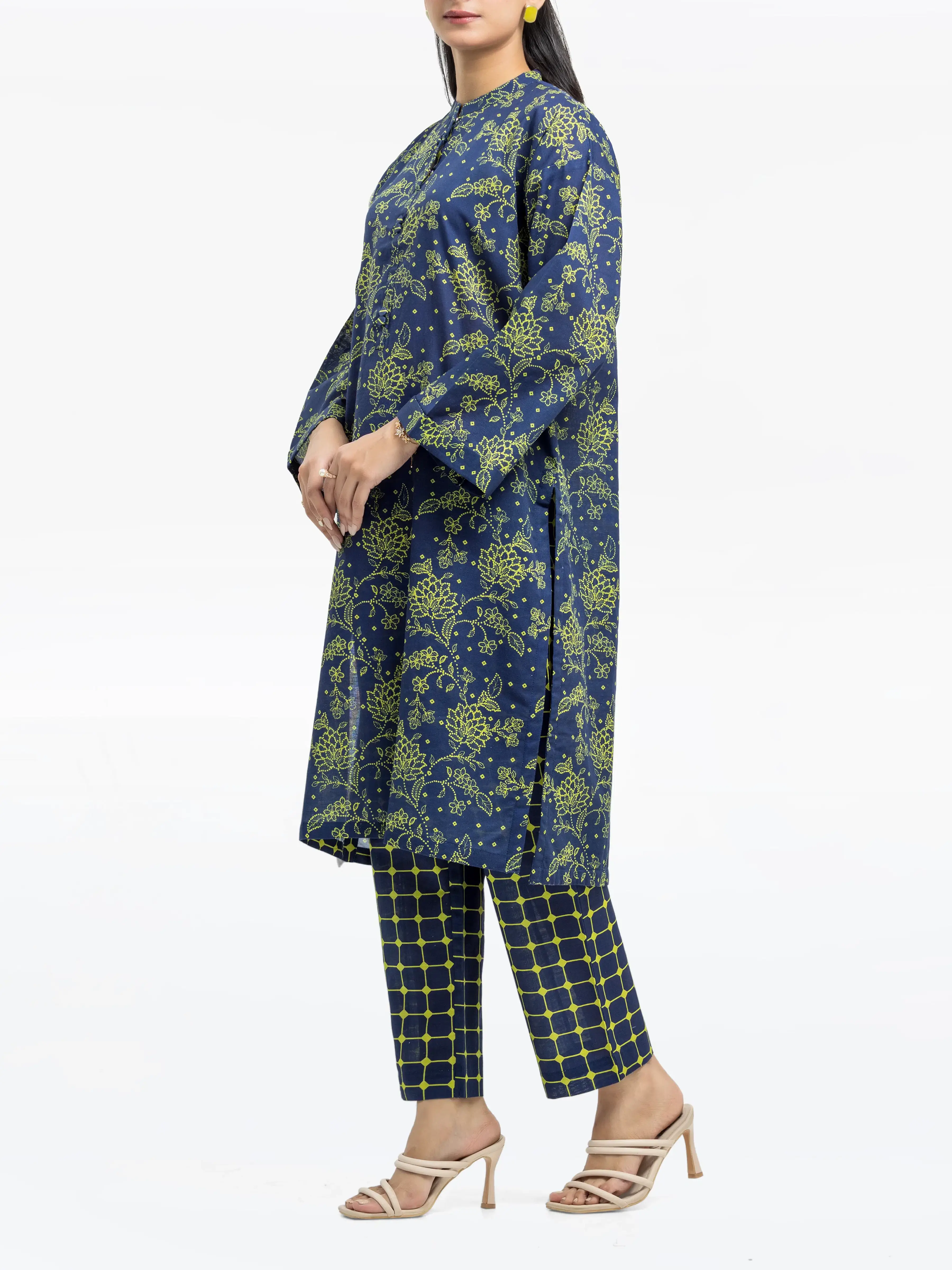 Pret Printed Khaddar Co-ord Set - EWTKP24-81407ST - Image 5