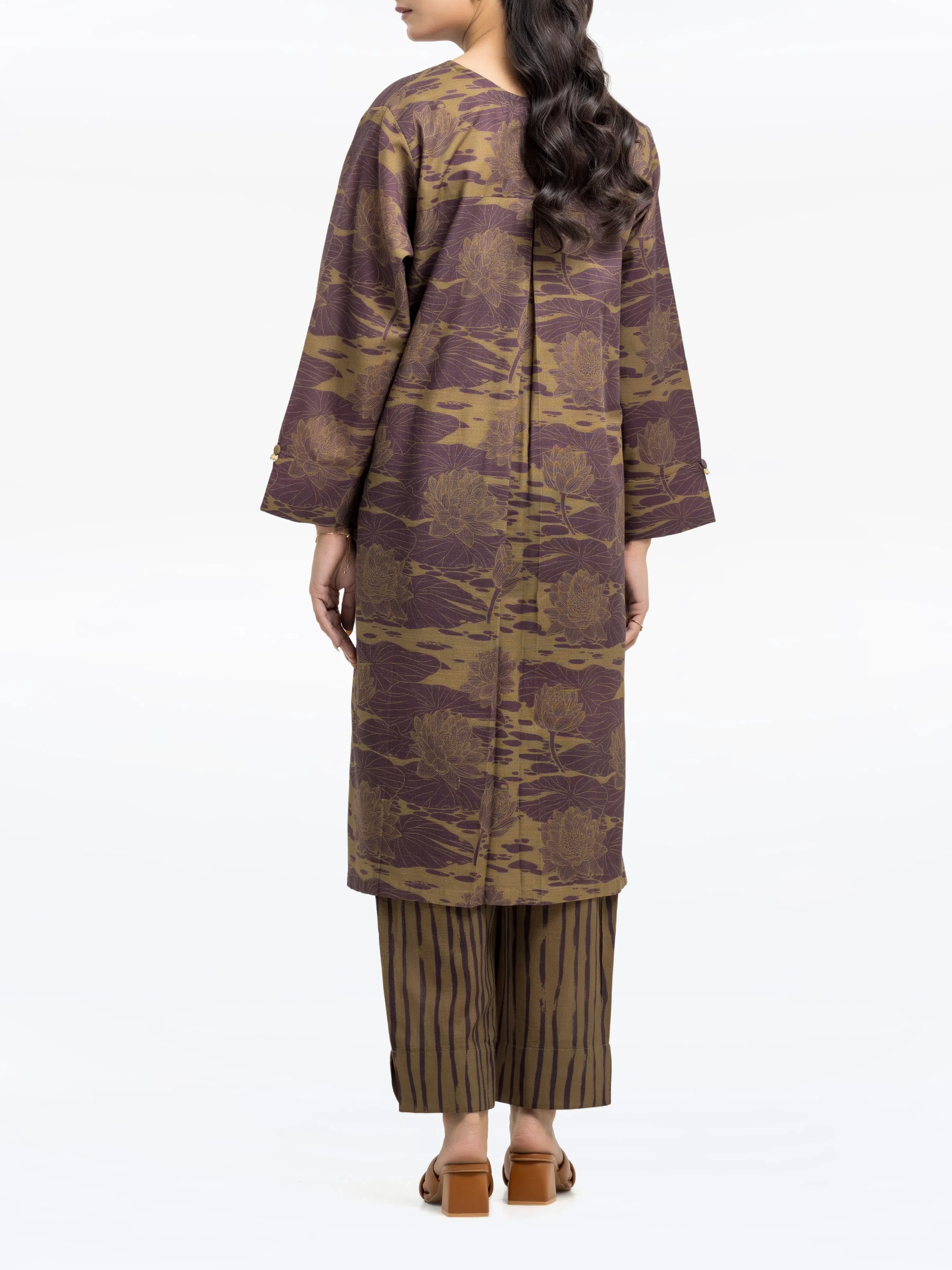 Pret Printed Khaddar Co-Ord Set - EWTKP24-81408ST - Image 5