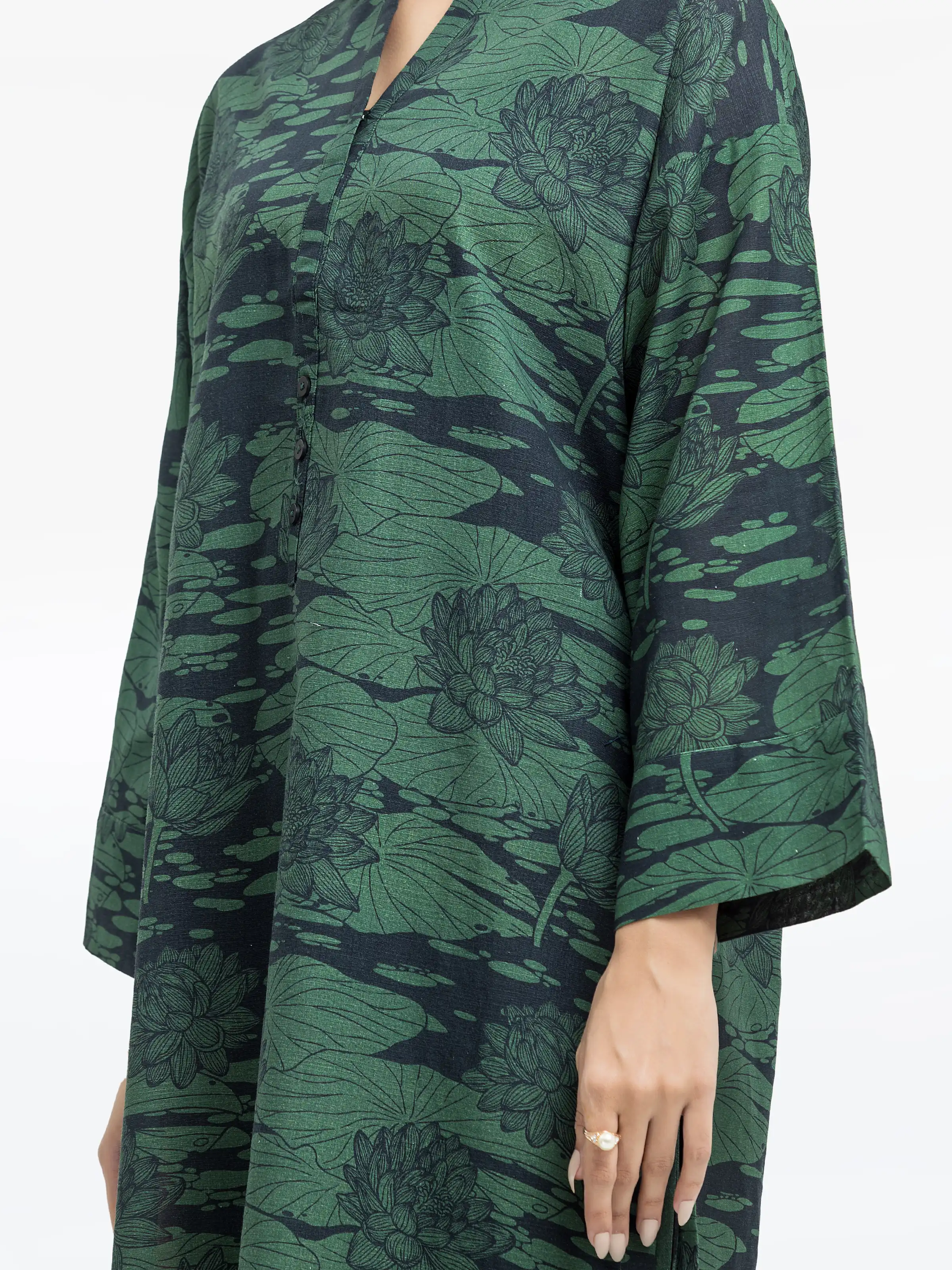 Pret Printed Khaddar Shirt Trouser - EWTKP24-81409ST - Image 3