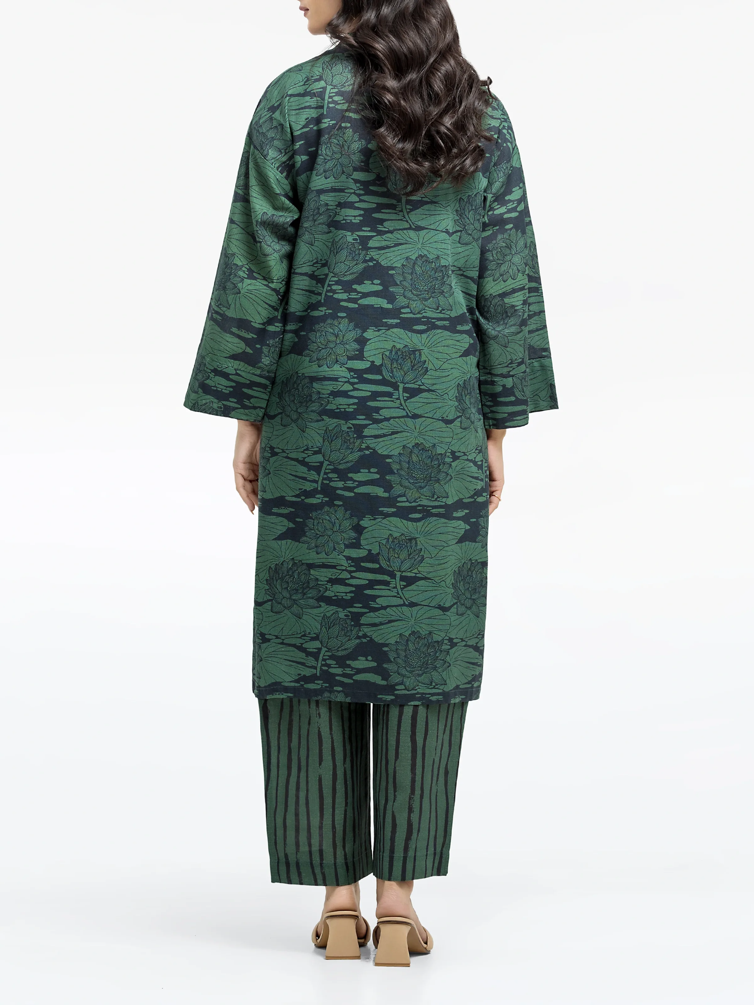 Pret Printed Khaddar Shirt Trouser - EWTKP24-81409ST - Image 5