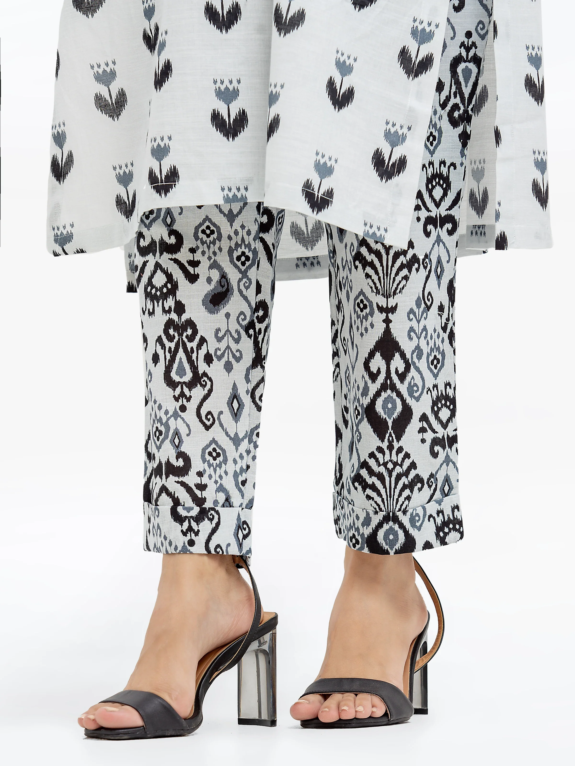 Pret Printed Khaddar Co-ord Set - EWTKP24-81410ST - Image 5