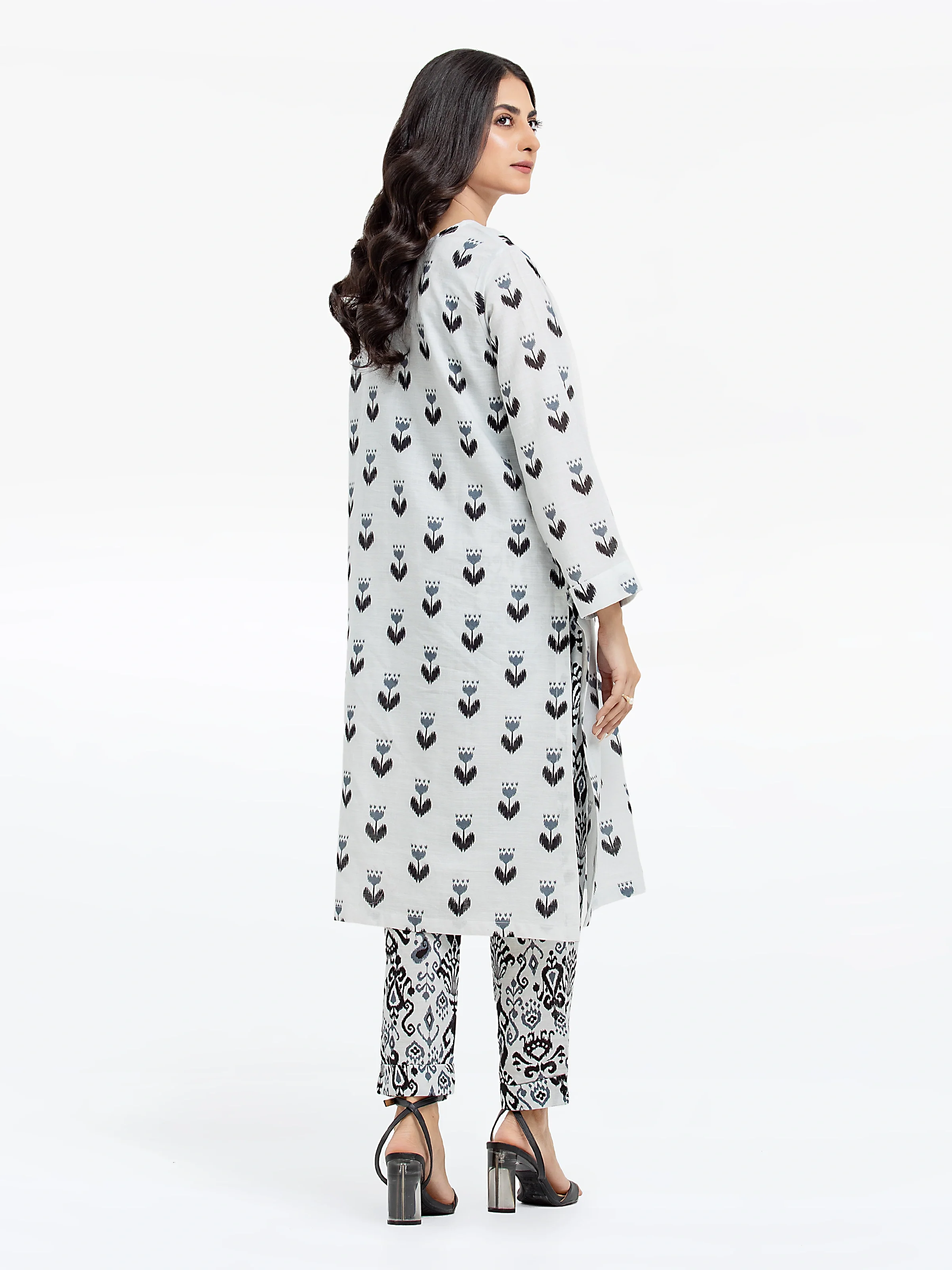 Pret Printed Khaddar Co-ord Set - EWTKP24-81410ST - Image 6