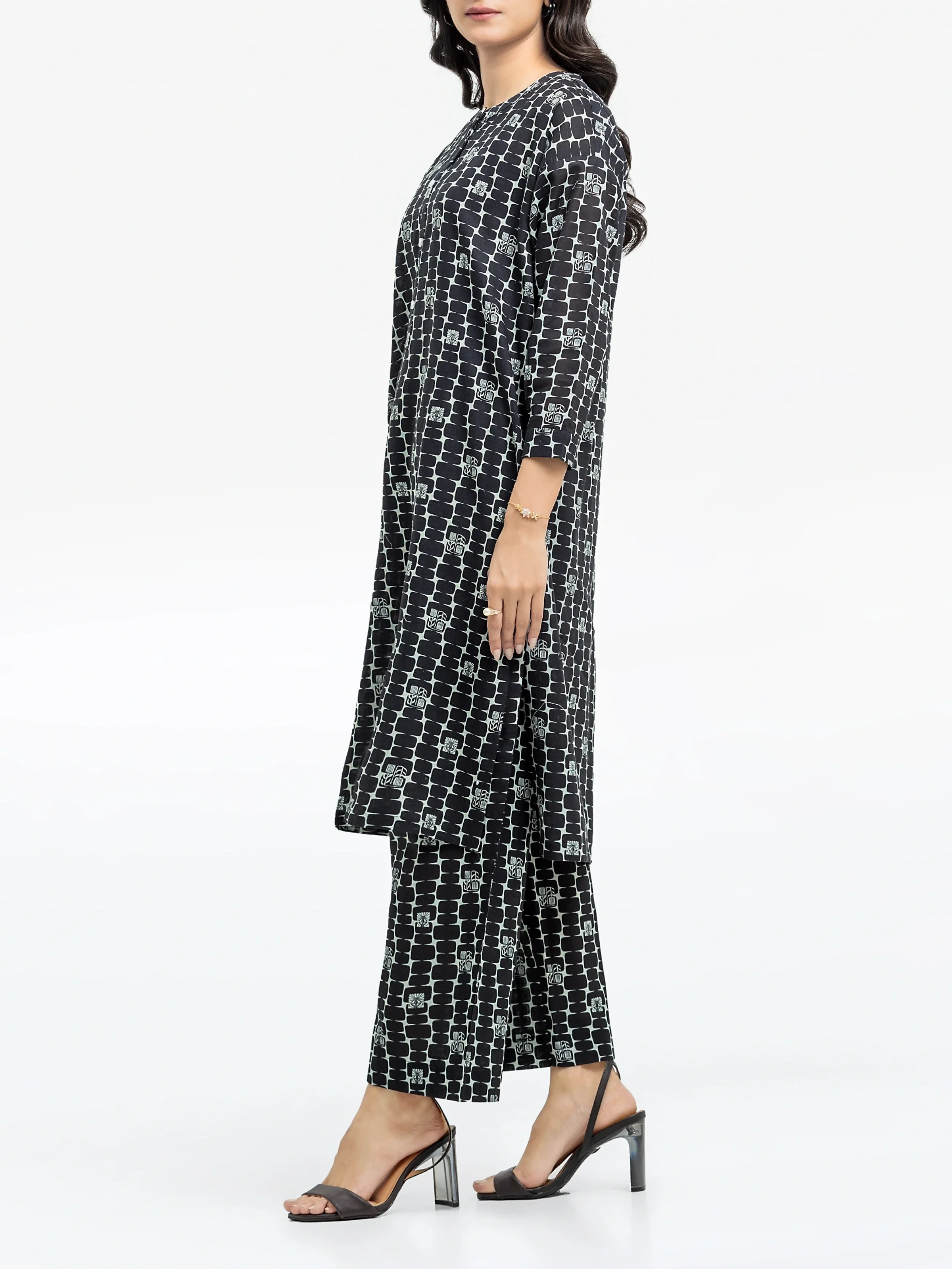 Pret Printed Khaddar Co-ord Set - EWTKP24-81411ST - Image 5