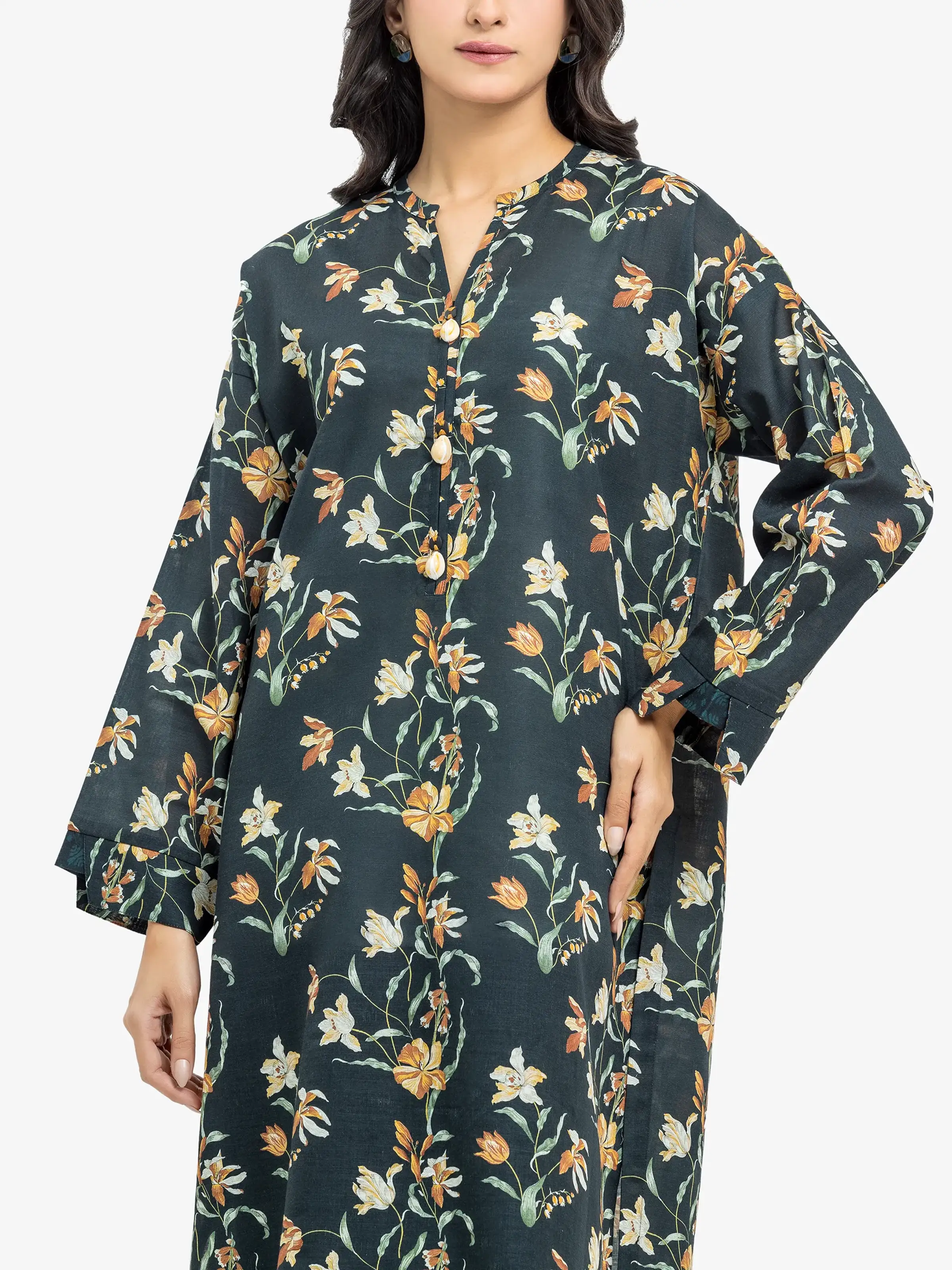 Pret Printed Khaddar Co-Ord Set - EWTKP24-81413ST - Image 3