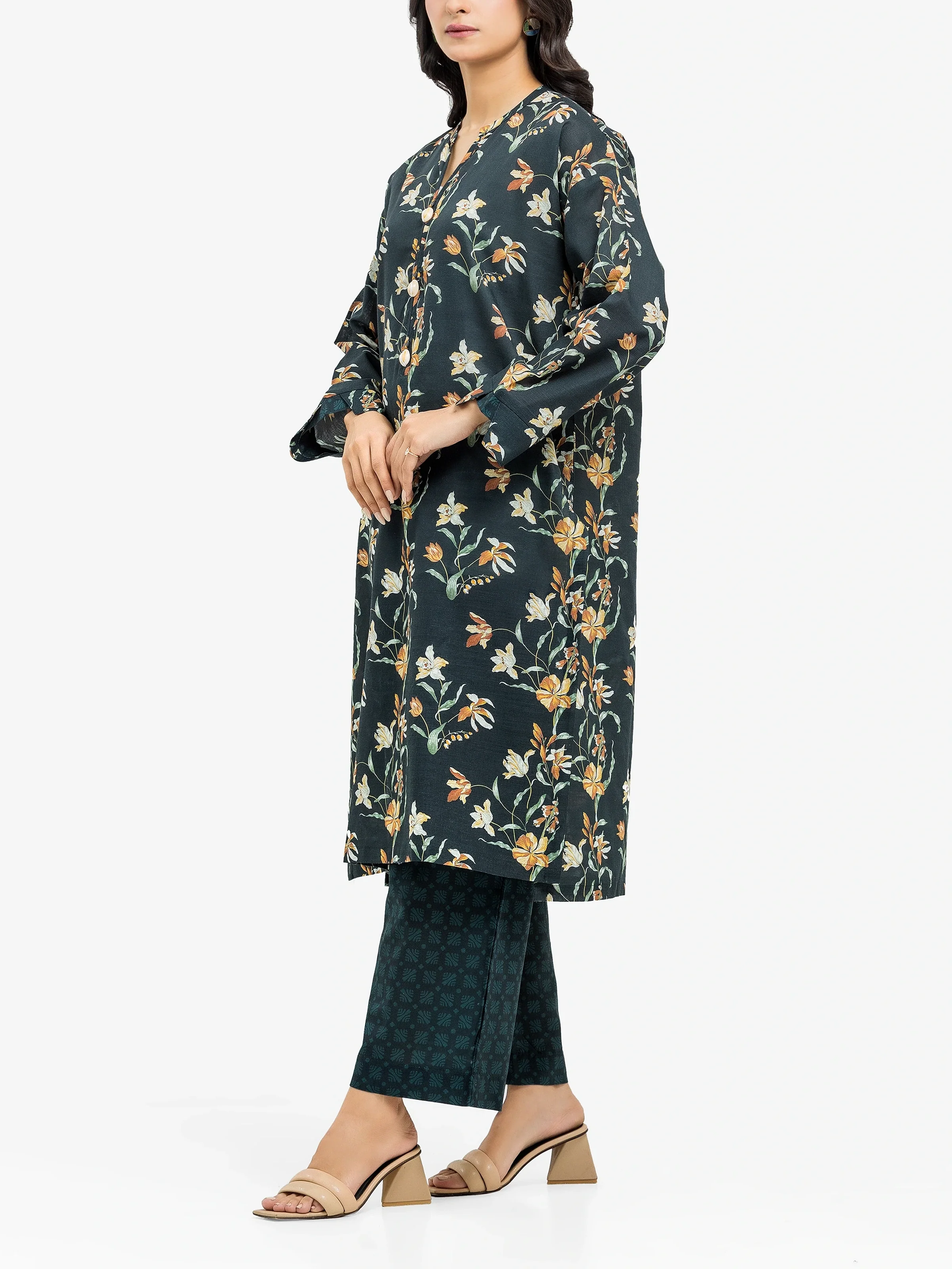 Pret Printed Khaddar Co-Ord Set - EWTKP24-81413ST - Image 4