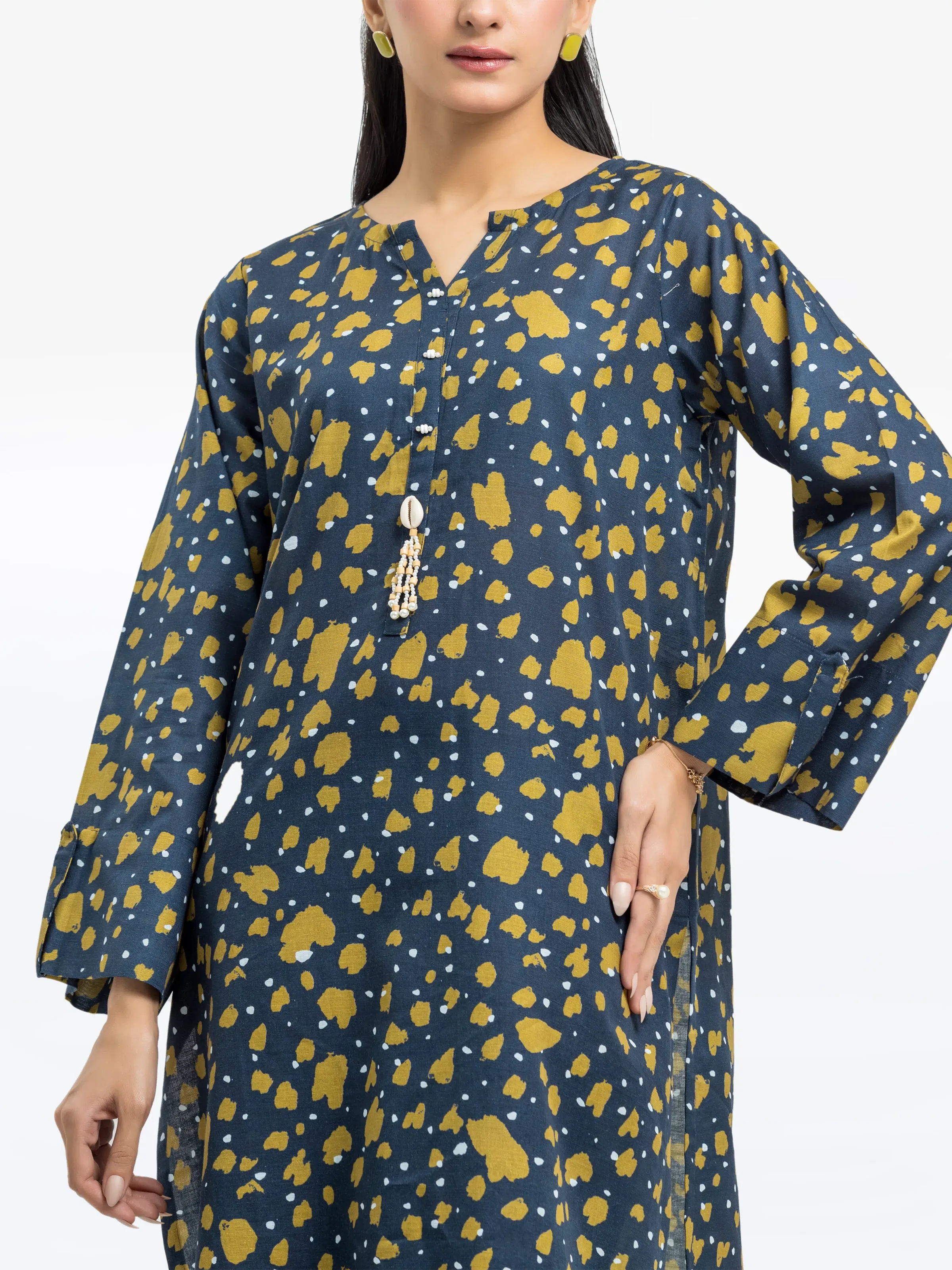 Pret Printed Khaddar Co-ord Set - EWTKP24-81416ST - Image 2