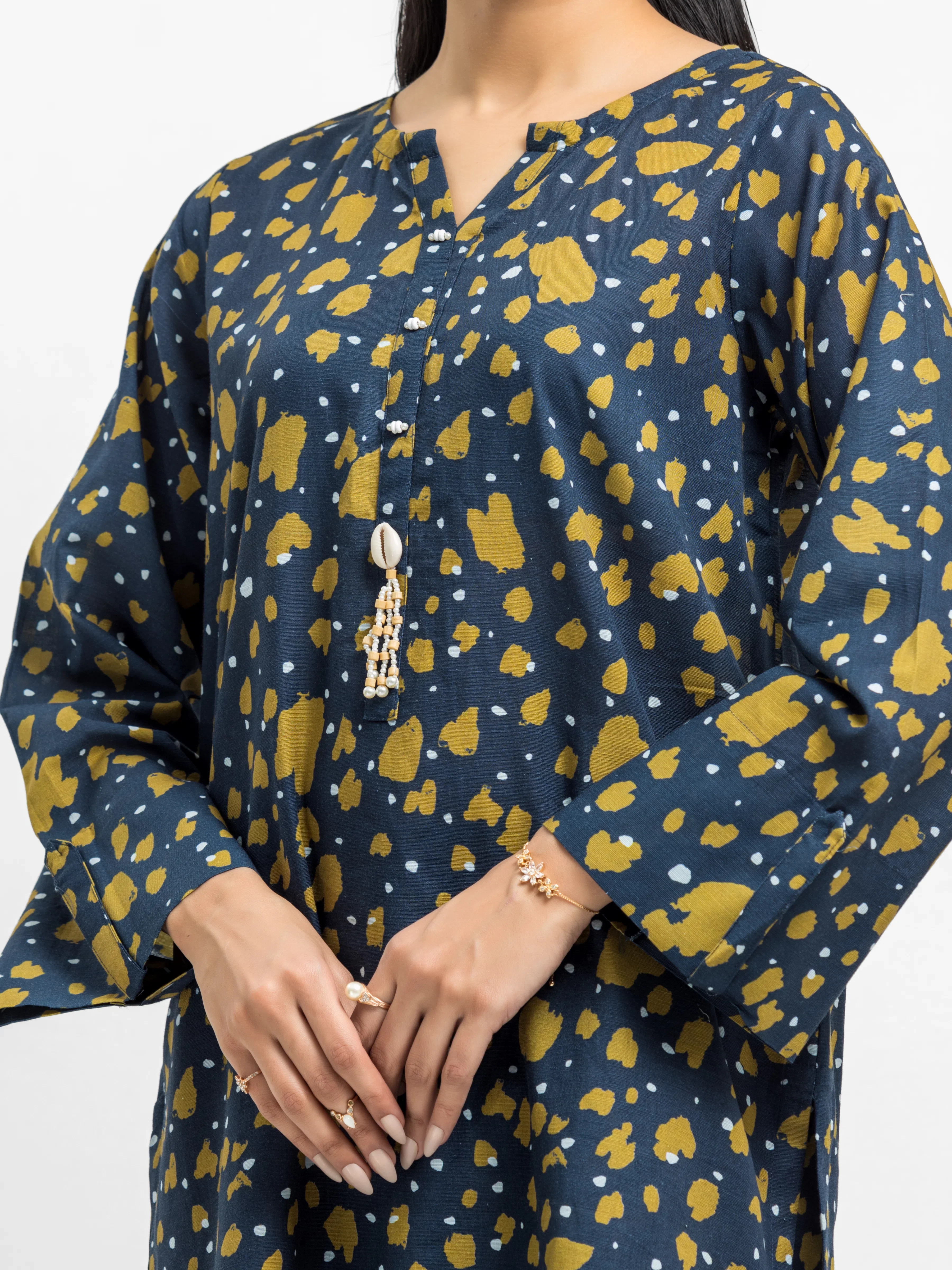 Pret Printed Khaddar Co-ord Set - EWTKP24-81416ST - Image 3