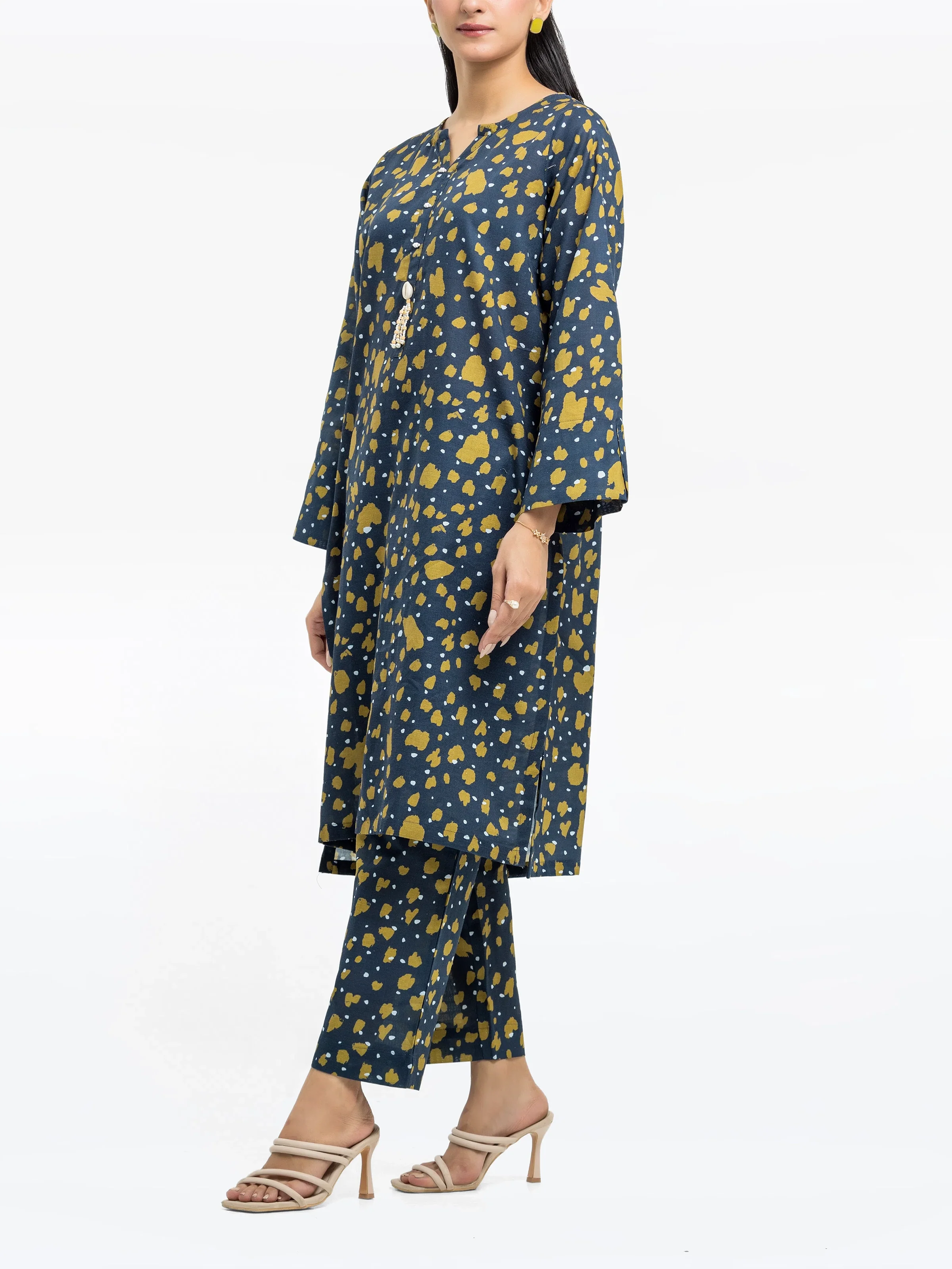 Pret Printed Khaddar Co-ord Set - EWTKP24-81416ST - Image 4