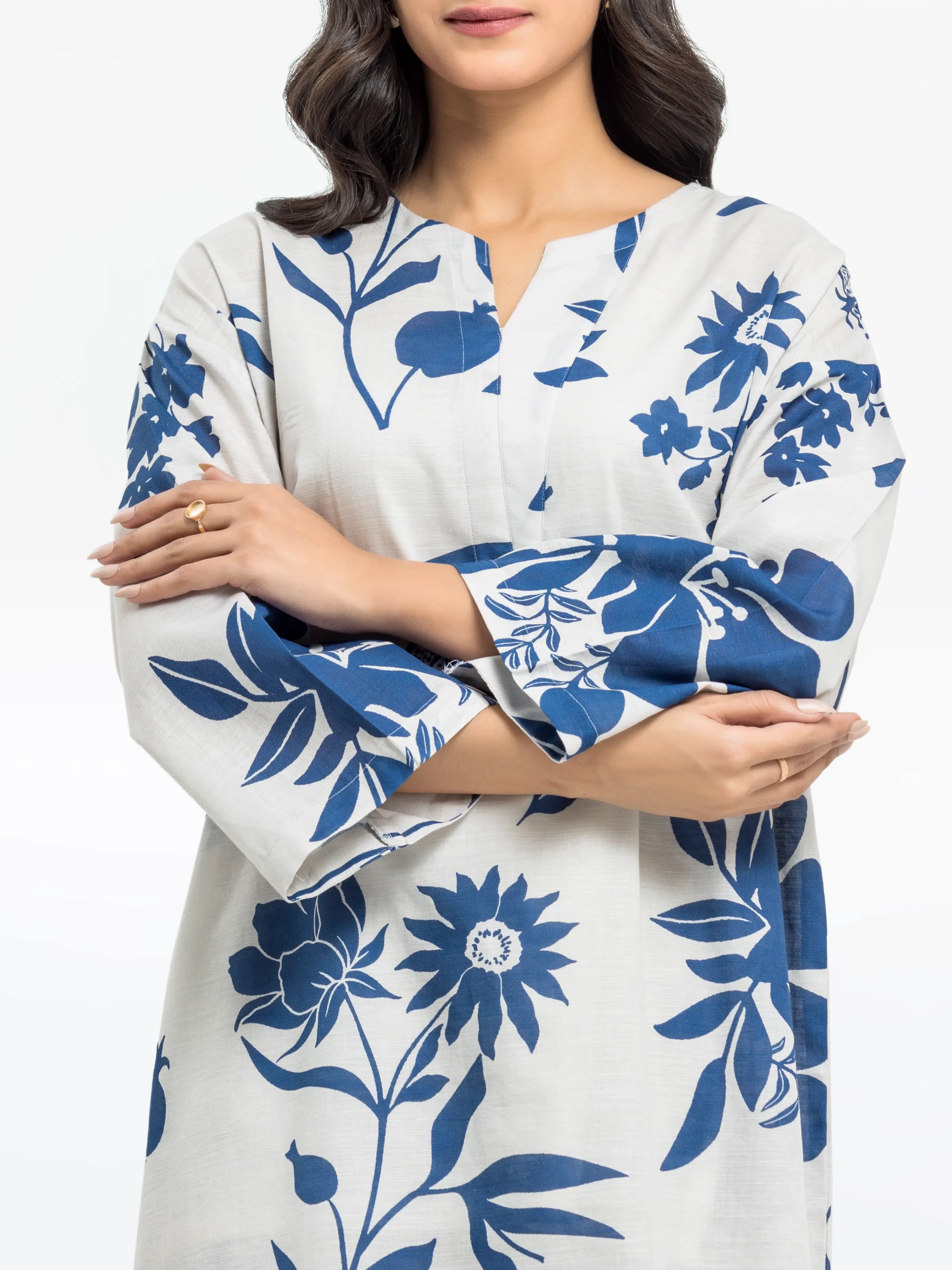 Pret Printed Khaddar Co-ord Set - EWTKP24-81417ST - Image 2