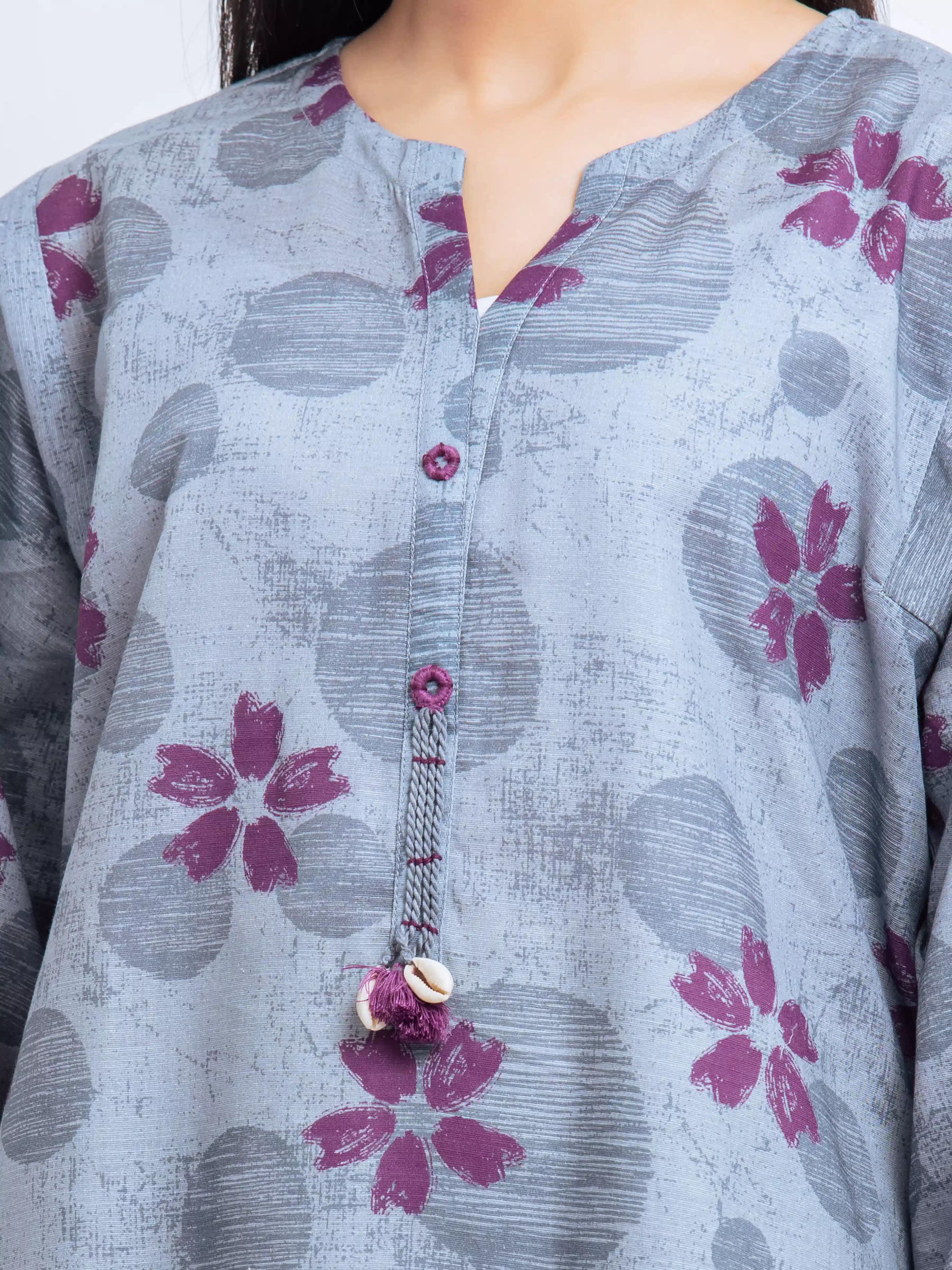 Pret Printed Khaddar Co-ord Set - EWTKP24-81418ST - Image 3