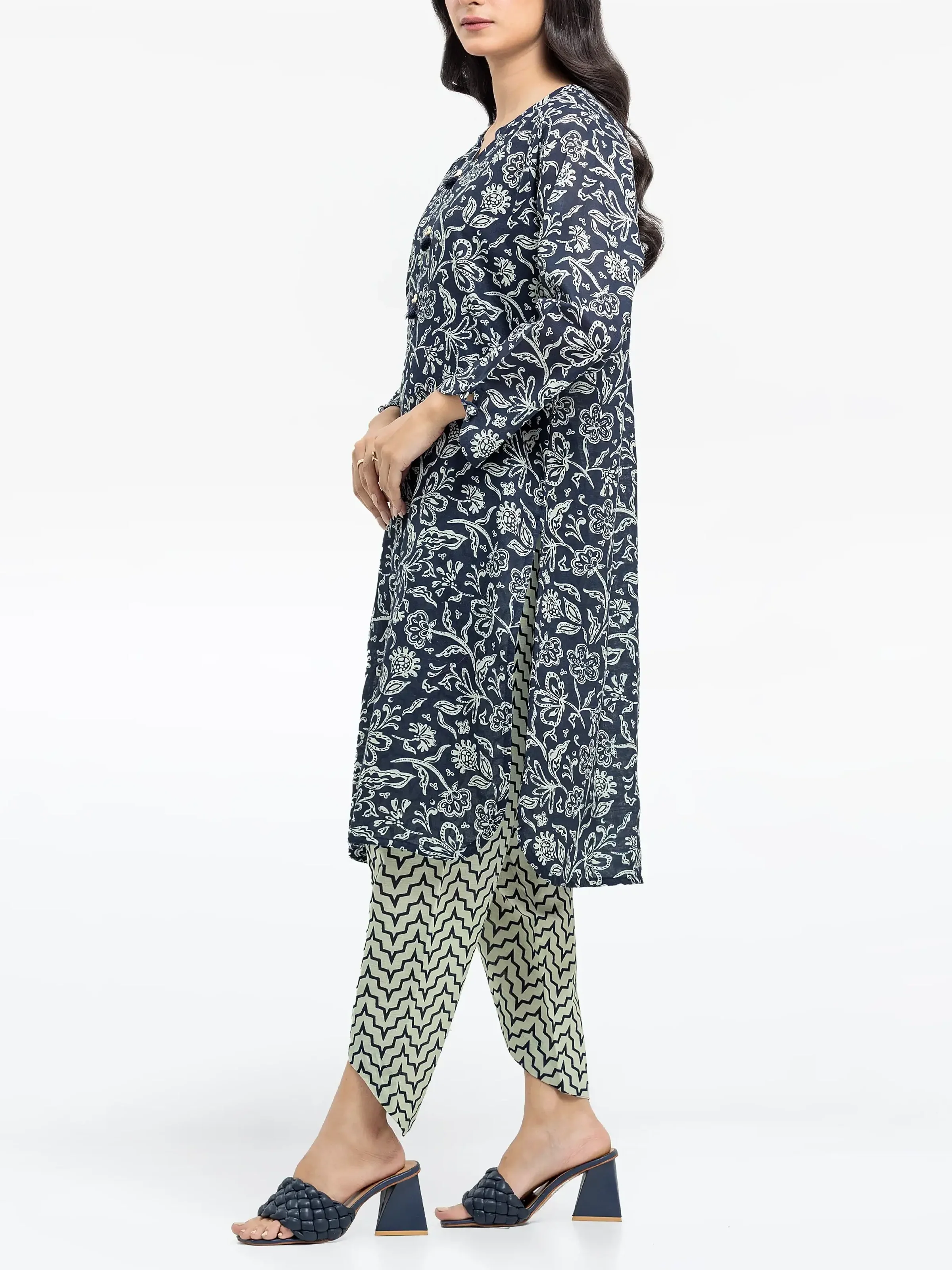 Pret Printed Khaddar Co-Ord Set - EWTKP24-81419ST - Image 4