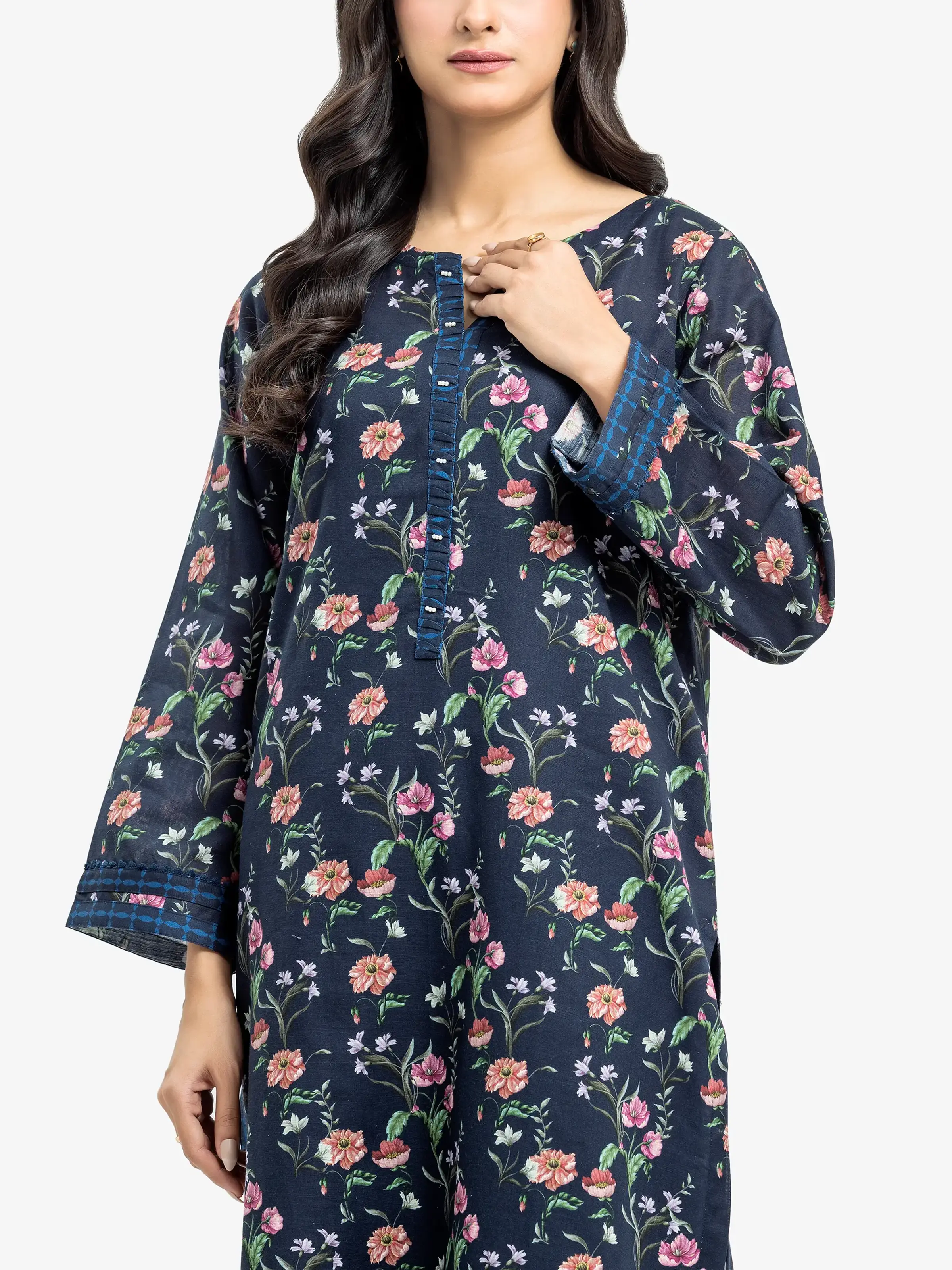 Pret Printed Khaddar Co-Ord Set - EWTKP24-81423ST - Image 2