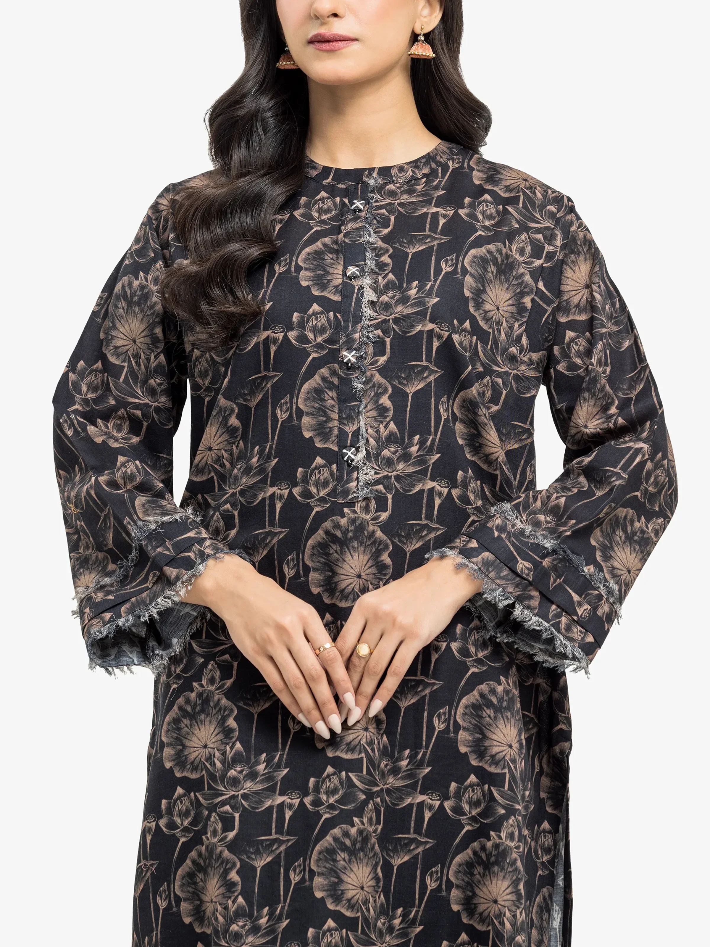 Pret Printed Khaddar Co-ord Set - EWTKP24-81424ST - Image 2