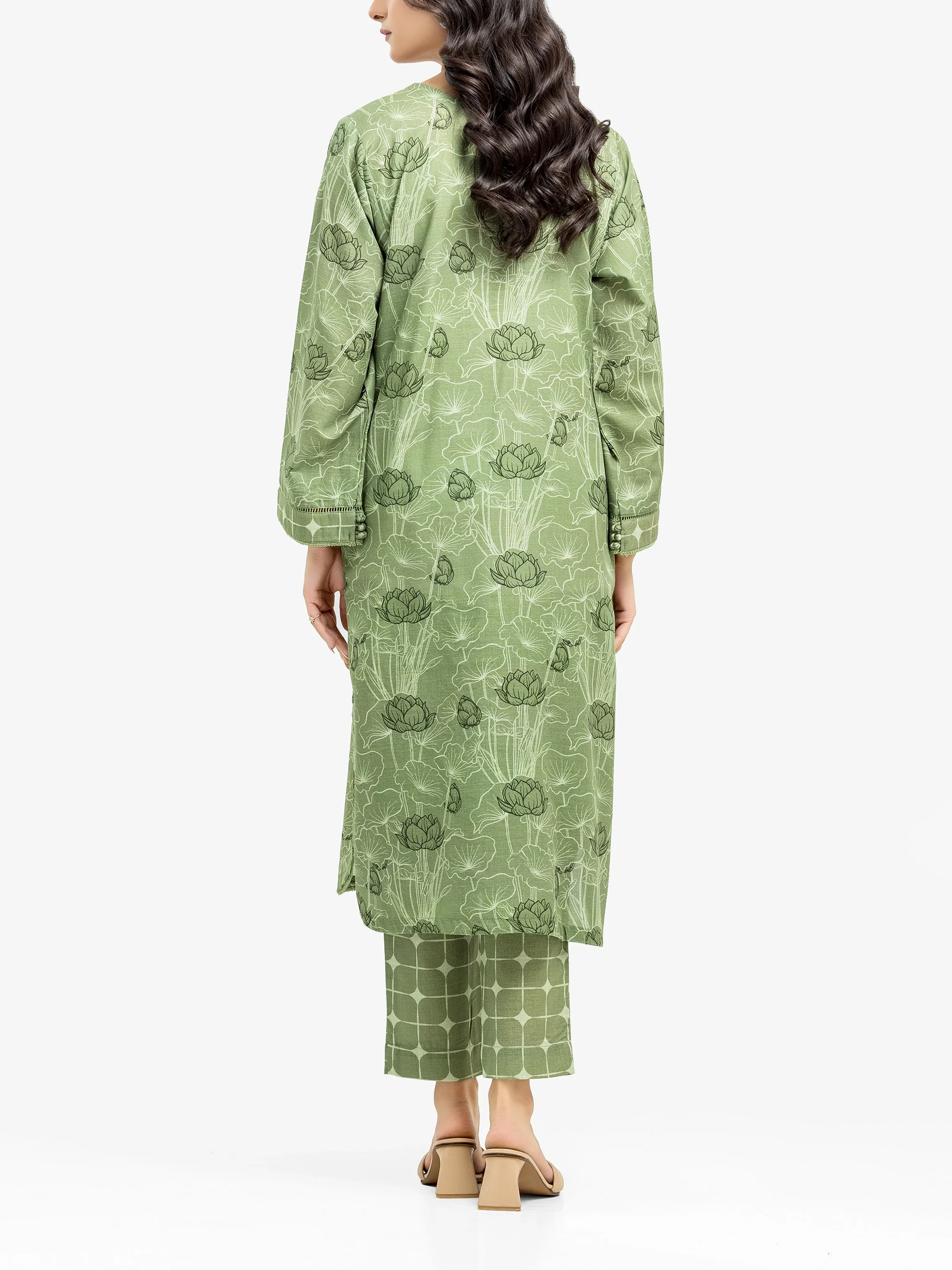 Pret Printed Khaddar Shirt Trouser - EWTKP24-81425ST - Image 5